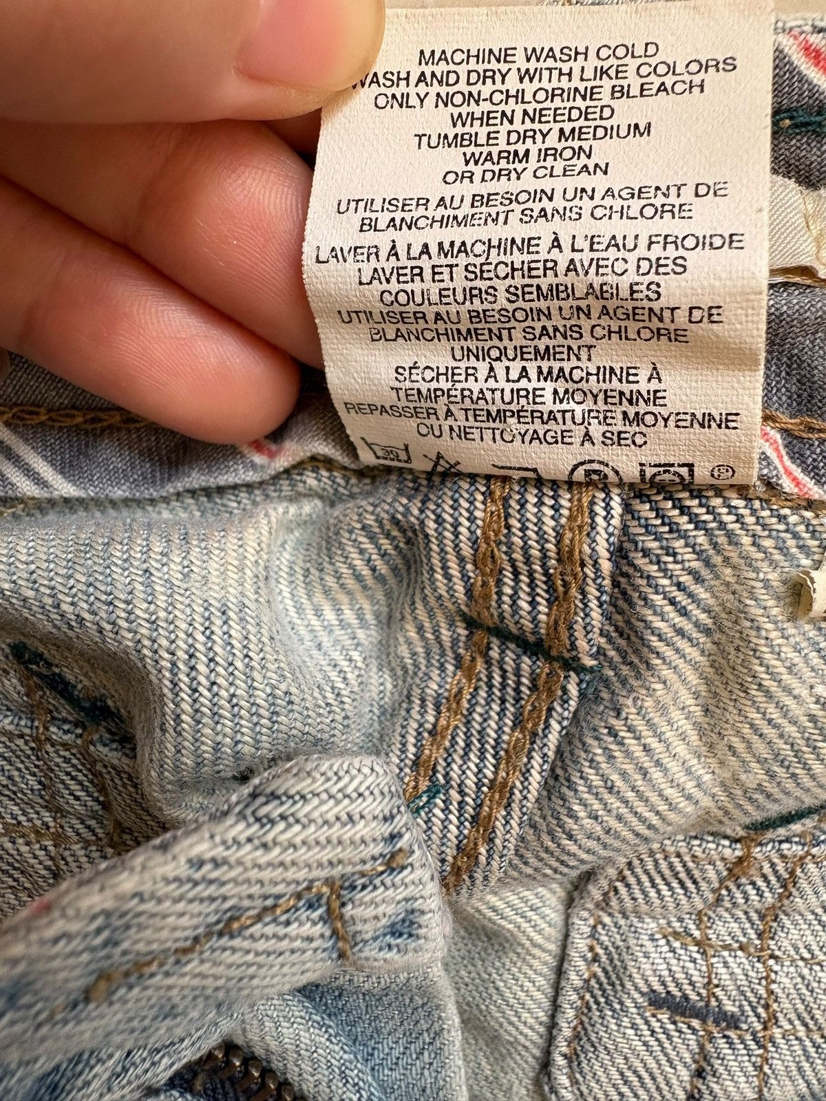 Gap SALES🔥Vintage Gap Carpenter Loose Blue Jeans Size US 30 / EU 46 - 13 Thumbnail