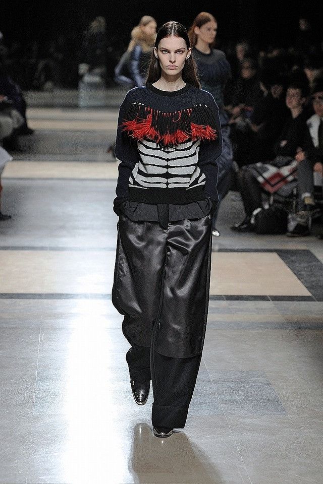 Sacai Archive Sacai FW2013 Zebra Wool Sweater Size XS / US 0-2 / IT 36-38 - 2 Thumbnail