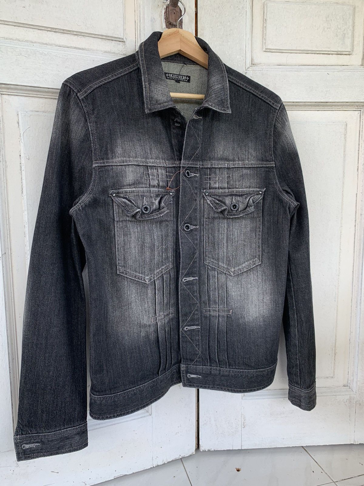 Jacket jean fashion homme