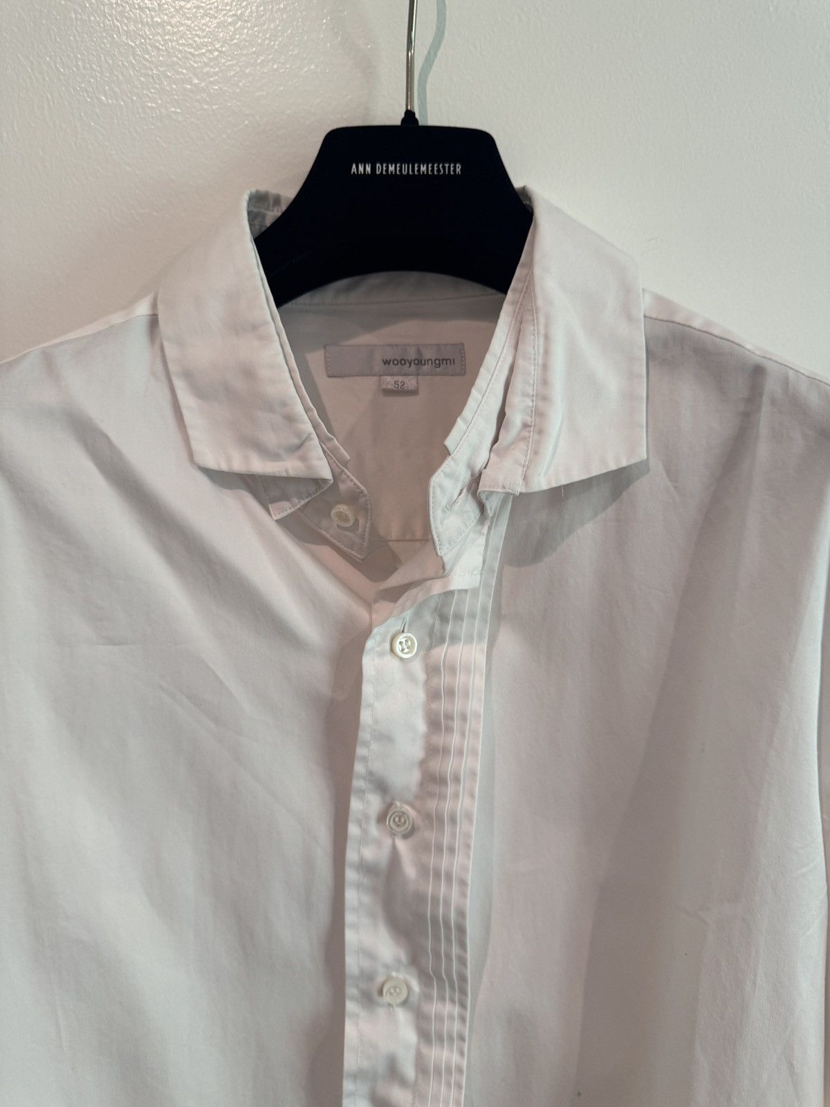 Wooyoungmi Wooyoungmi white Button Up Shirt Size US L / EU 52-54 / 3 - 3 Thumbnail