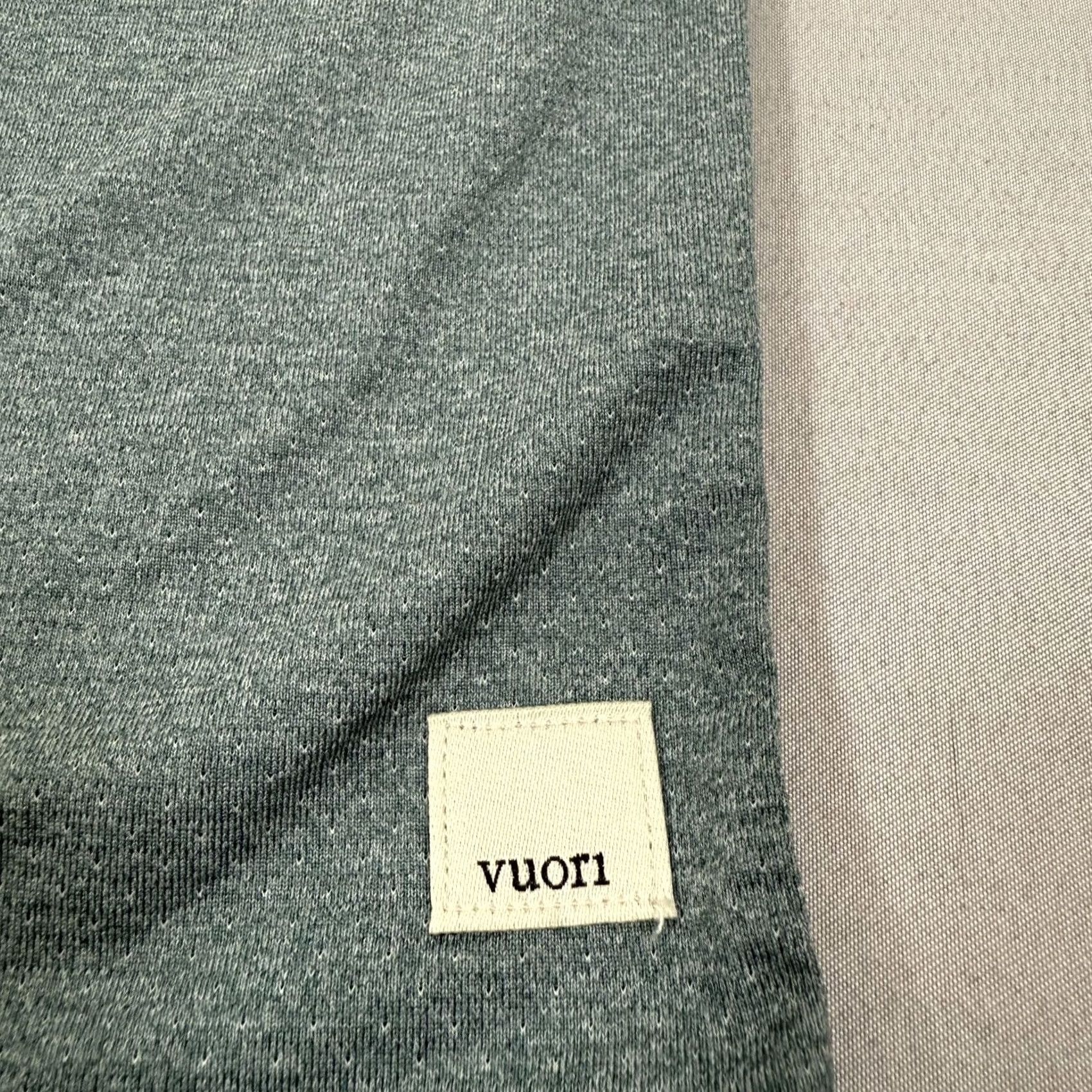 Vuori Vuori Shirt Mens XL Blue Tradewind Performance Pocket Lightweight Gym Run Tee Size US XL / EU 56 / 4 - 3 Thumbnail
