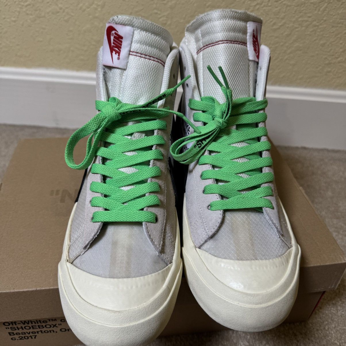 Nike × Off-White Nike x Off-White Blazer Mid “The Ten” size 10 Size US 10 / EU 43 - 4 Thumbnail