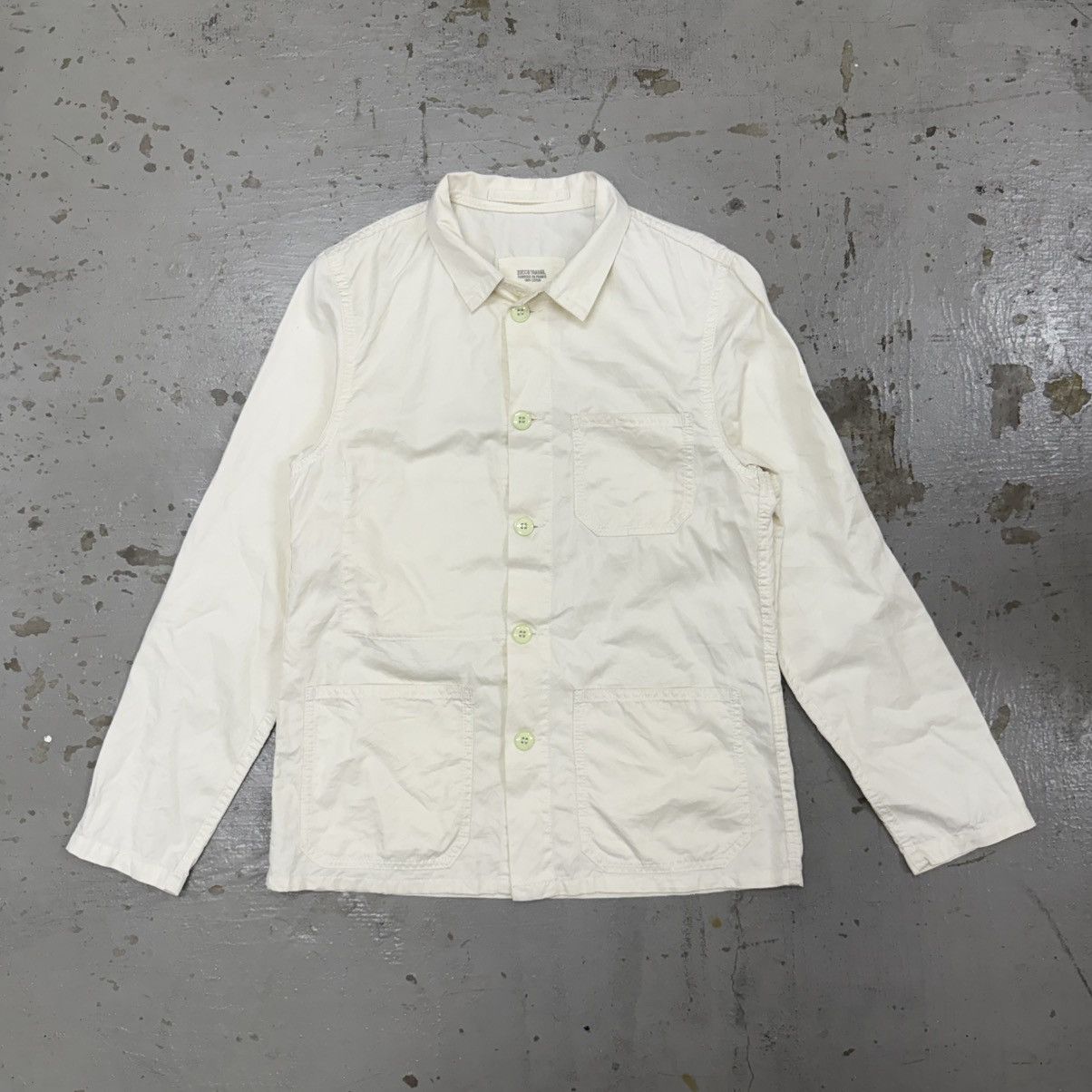 Zucca Vintage Zucca Travail By Issey Miyake French Chore Jacket Size US S / EU 44-46 / 1 - 1 Thumbnail