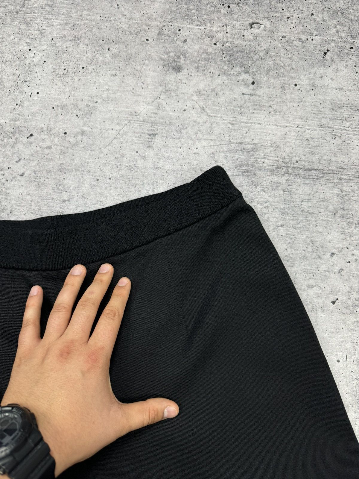 Designer × Jil Sander Vintage Jil Sander Luxury Y2K Style Black Zip Pants Trousers Size 27" / US 4 / IT 40 - 10 Thumbnail