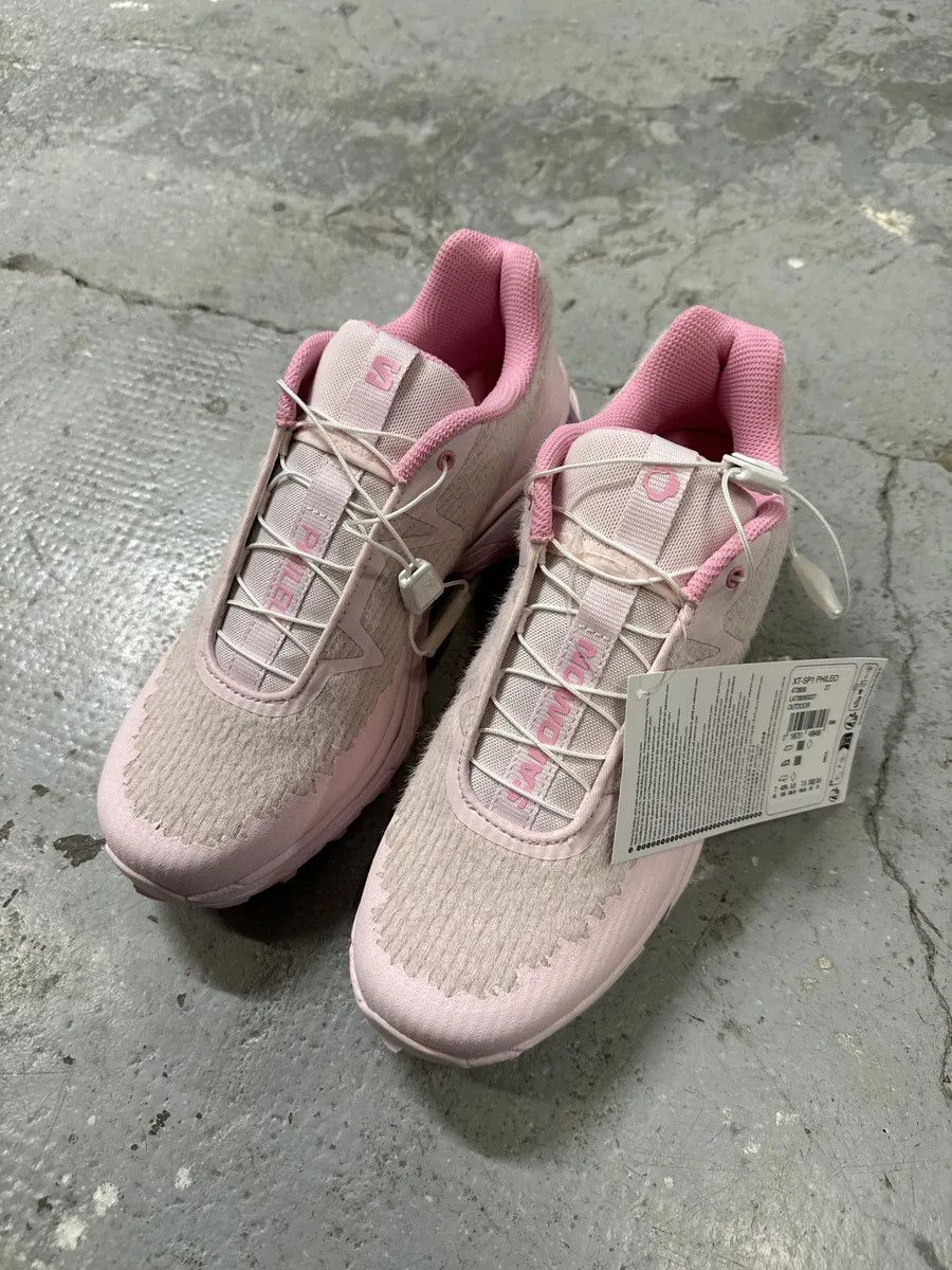 Salomon × Vintage Salomon Phileo SX-SP1 Pink Low Sneakers Size US 7.5 / EU 40-41 - 5 Thumbnail