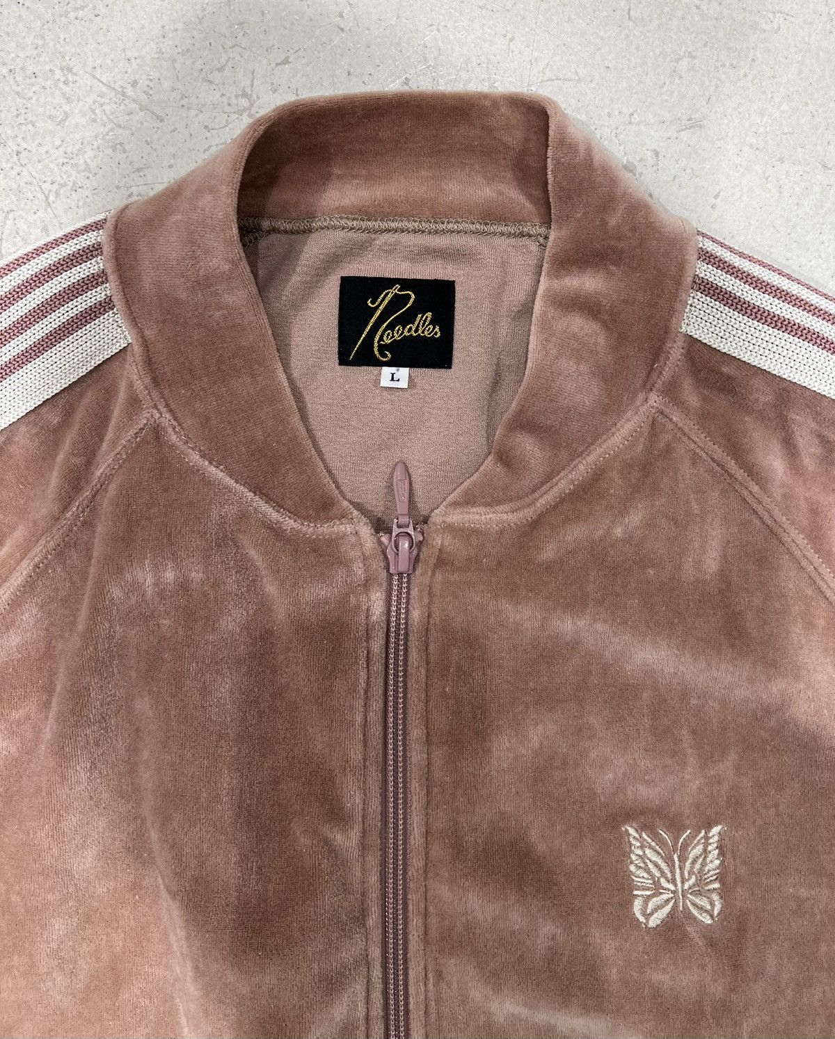 Needles Needles Luxury Velour Track Jacket - 9.5/10 condition Size US L / EU 52-54 / 3 - 3 Thumbnail