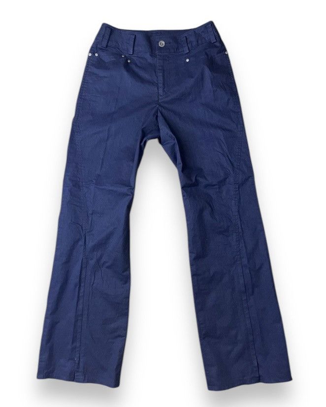 Issey Miyake × Japanese Brand Flared Issey Miyake Pour Deux Casual Pants Zipped Leg Size US 28 / EU 44 - 1 Thumbnail