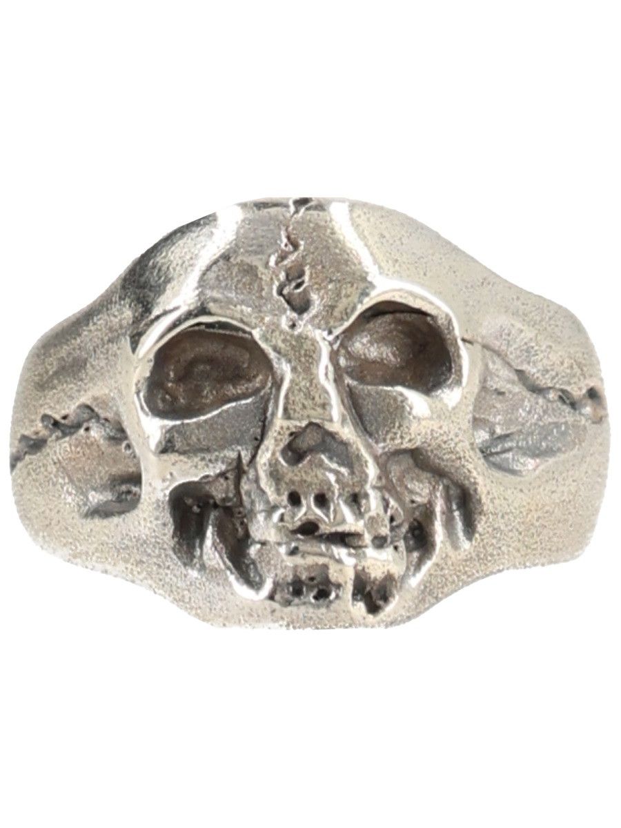 Our Legacy OUR LEGACY ANELLO "CRANIUM" - SILVER Size ONE SIZE - 1 Thumbnail