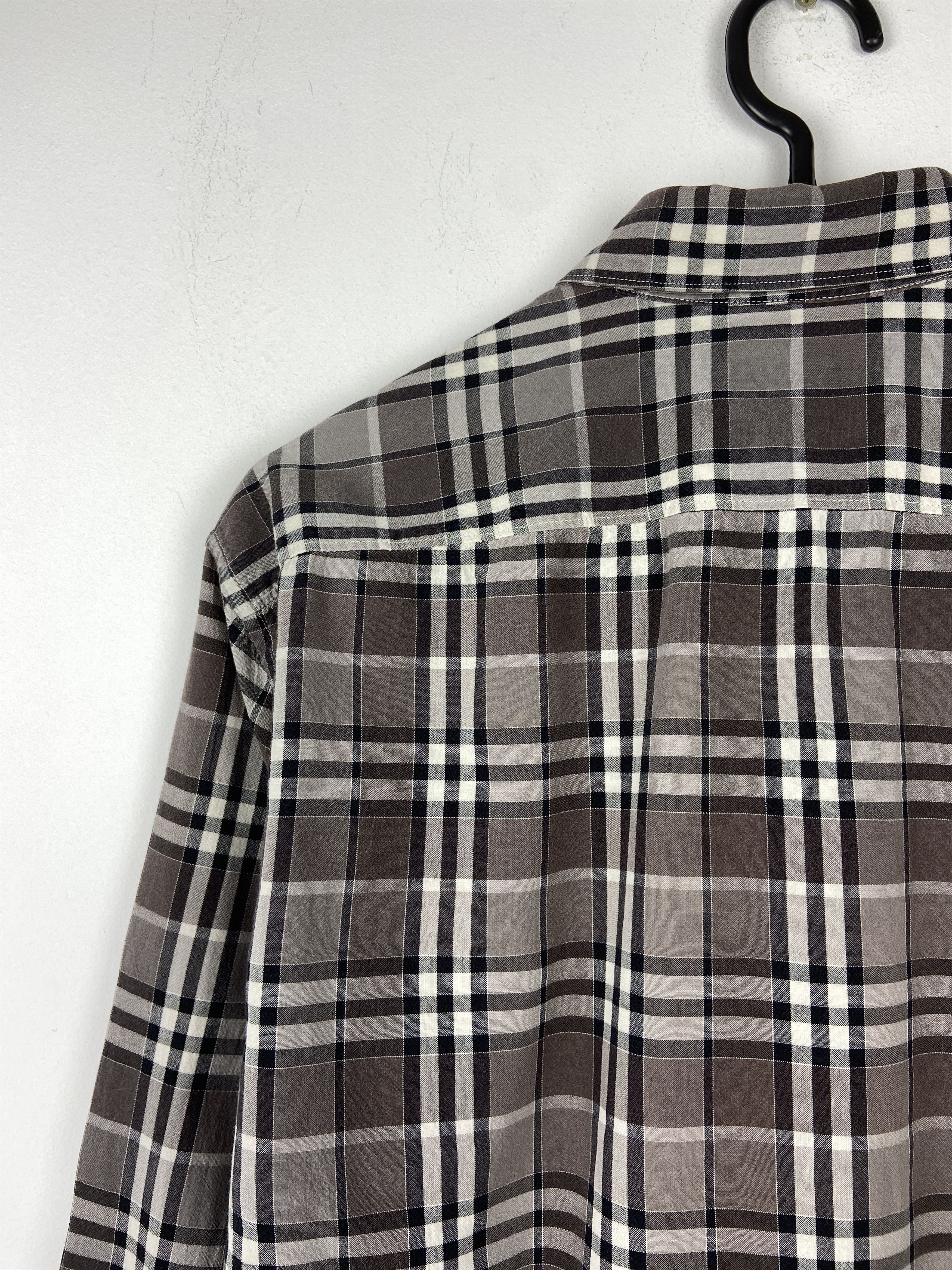Burberry Burberry Brit Nova Check Button Up Shirt Size US S / EU 44-46 / 1 - 18 Thumbnail