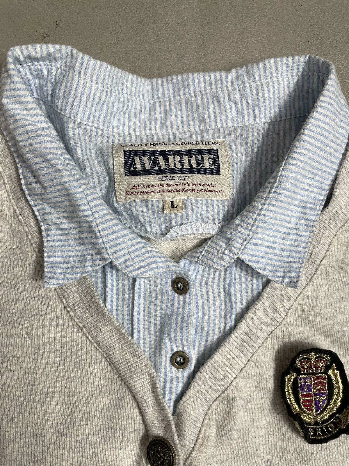 GOA Archive Double Layer Shirt Long Sleeve Size L / US 10 / IT 46 - 5 Thumbnail