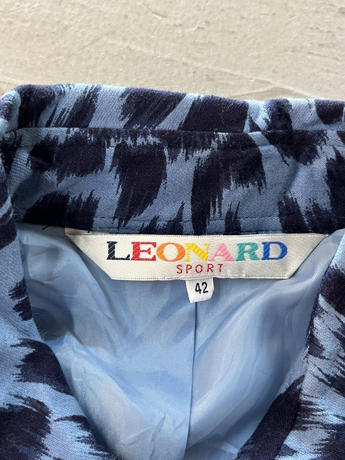 Leonard Paris HYSTERIC GLAMOUR STYLE VTG. JAPAN LEOPARD JACKET ZIPPER Size US M / EU 48-50 / 2 - 5 Thumbnail