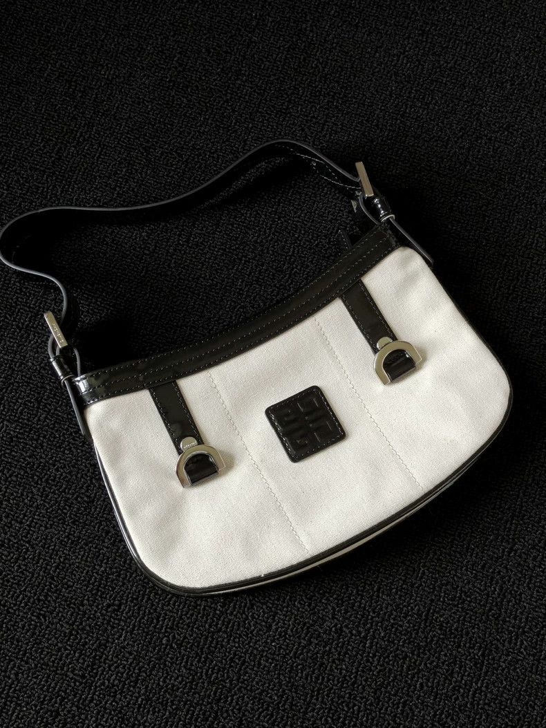 Givenchy Givenchy Vintage Panda Grid Shoulder Bag - dmc Size ONE SIZE - 1 Thumbnail