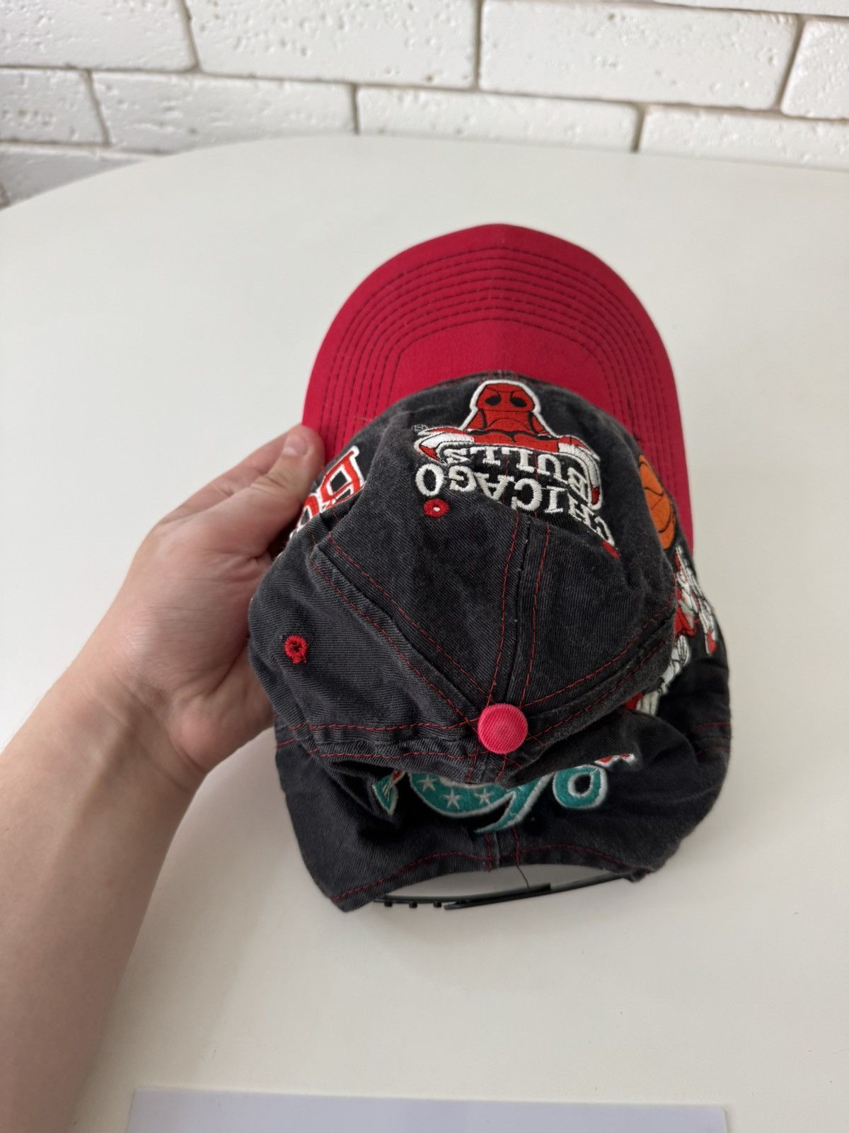 NBA Chicago Bulls 1992 vintage cap hat Size ONE SIZE - 7 Thumbnail