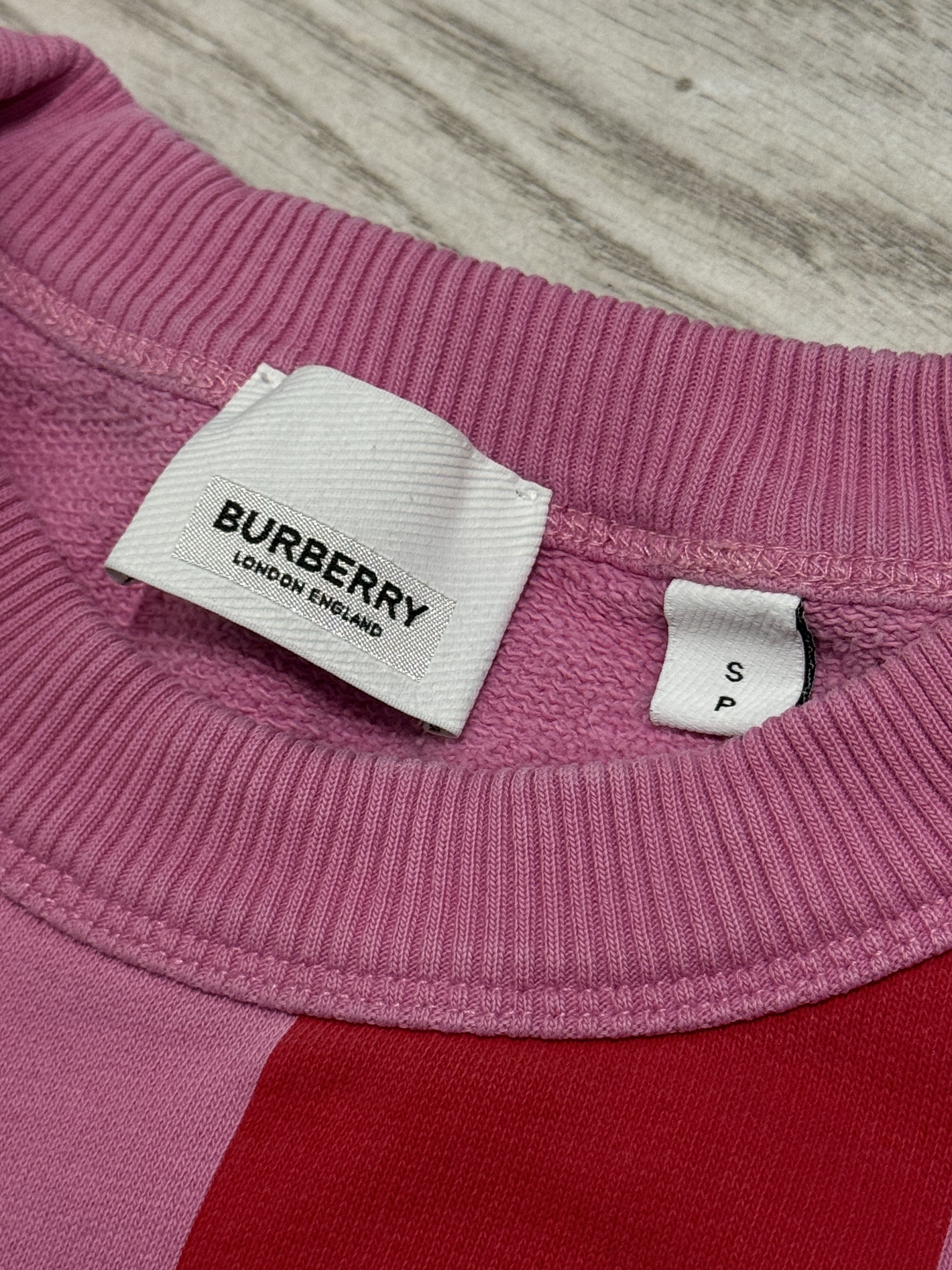 Burberry Burberry Fairhall pink sweatshirt Size S / US 4 / IT 40 - 4 Thumbnail