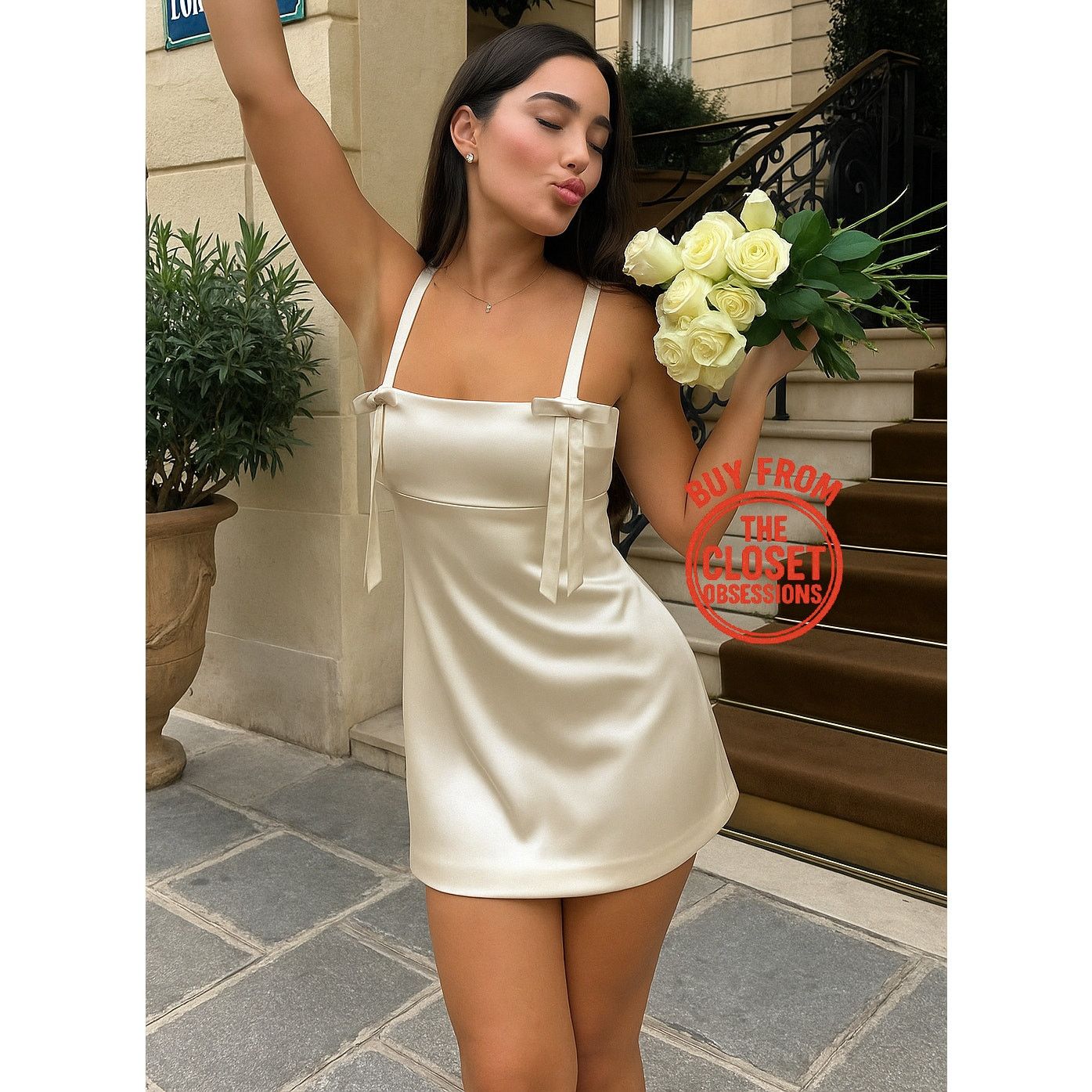 Zara Zara White Sleeveless Beaded Mini Dress Size M | Grailed