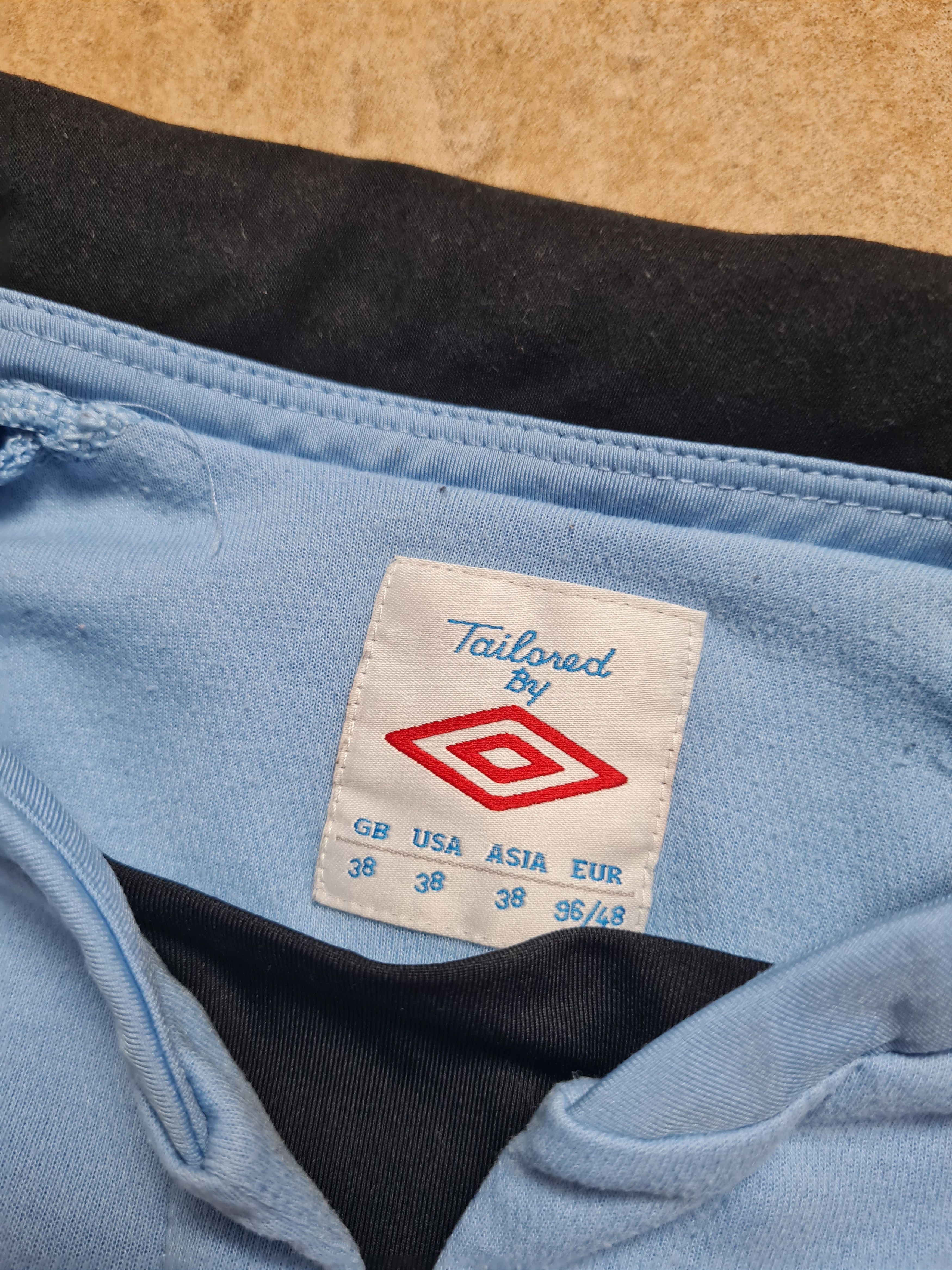 Umbro Manchester City 2012-2013 Home Kit Etihad Umbro Soccer Retro Size US M / EU 48-50 / 2 - 18 Thumbnail