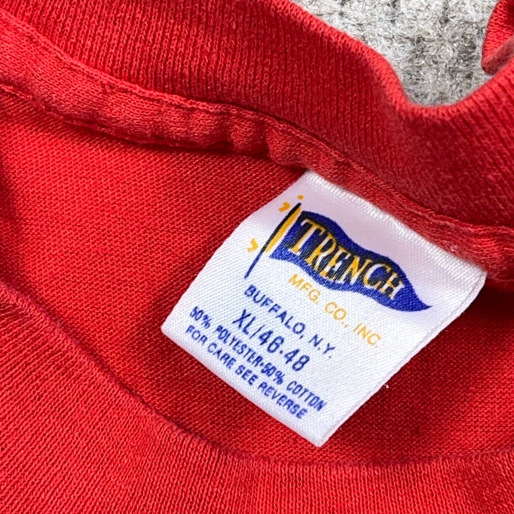 NASA VINTAGE NASA Shirt Men XL Red 80s 90s Single Stitch Kennedy Space Center Rocket Mens T-Shirt Crew Neck Cotton Logo Outdoors 90s Theme Size US XL / EU 56 / 4 - 4 Thumbnail