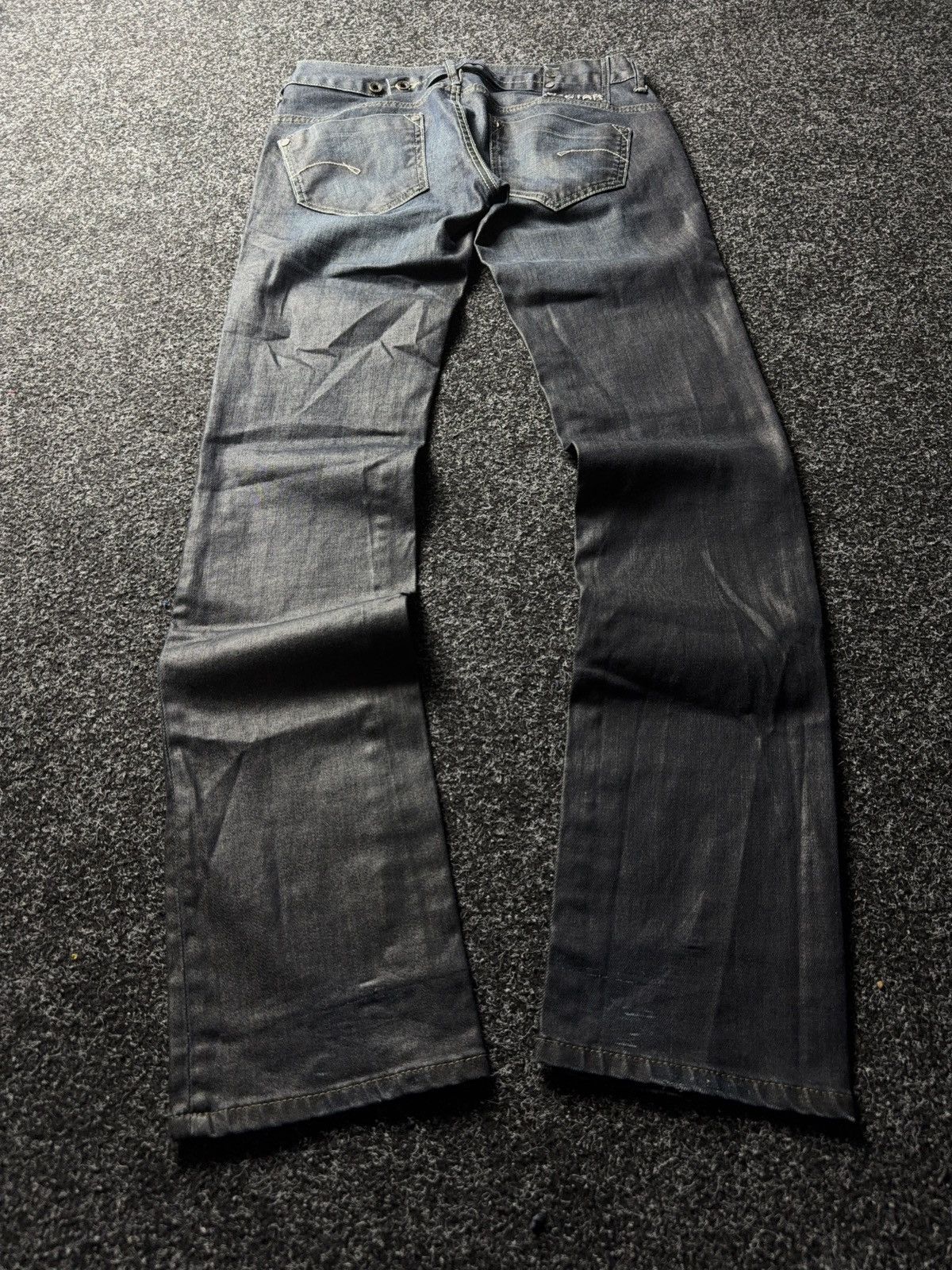 G-Star Y2K 00s Retro Retro G-Star RAW Straight Denim pants Jeans Size 27" / US 4 / IT 40 - 11 Thumbnail