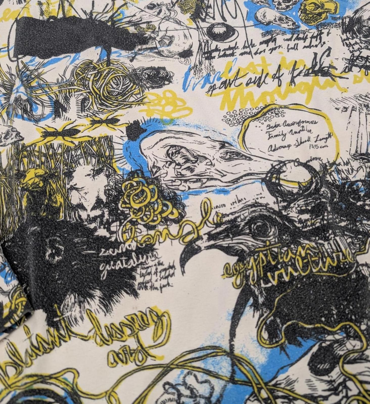 Volcom Rare Y2K Volcom All over print sketch art long sleeve shirt Size US S / EU 44-46 / 1 - 4 Thumbnail