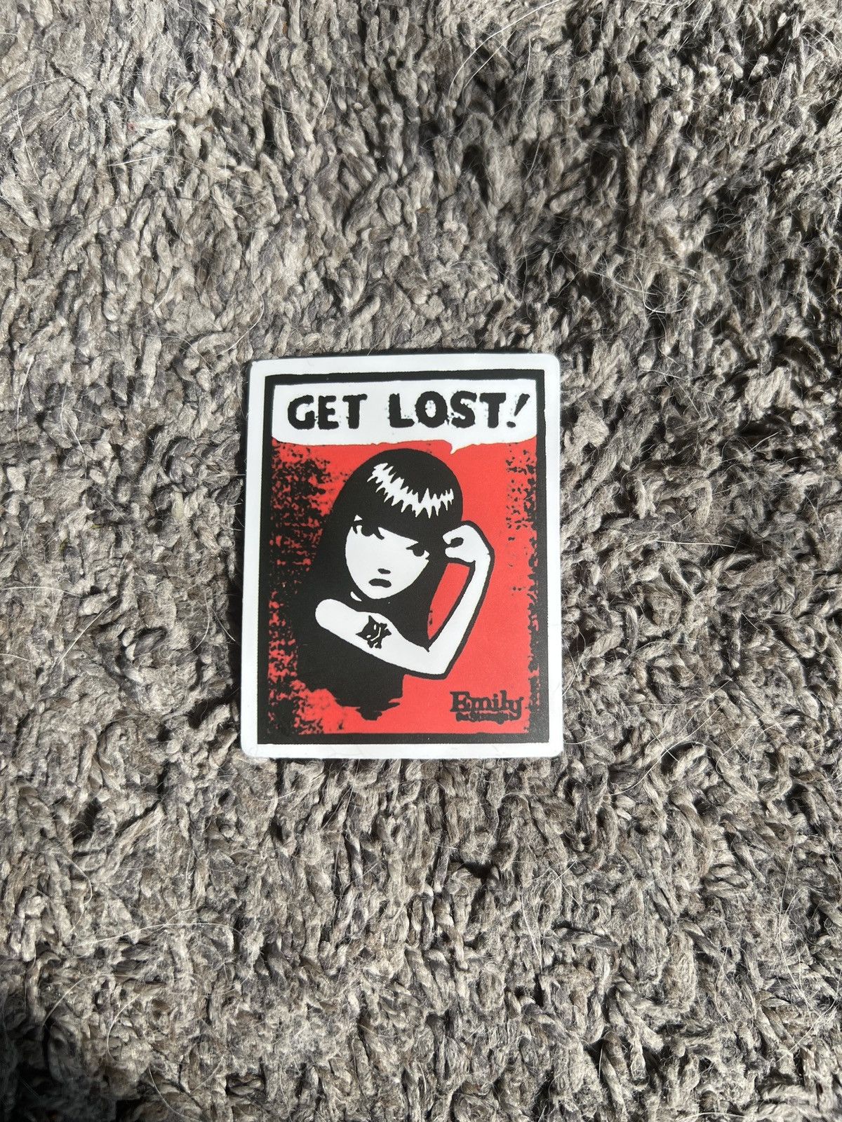 Hypebeast Emily The Strange Get Lost! Sticker Size ONE SIZE - 1 Thumbnail