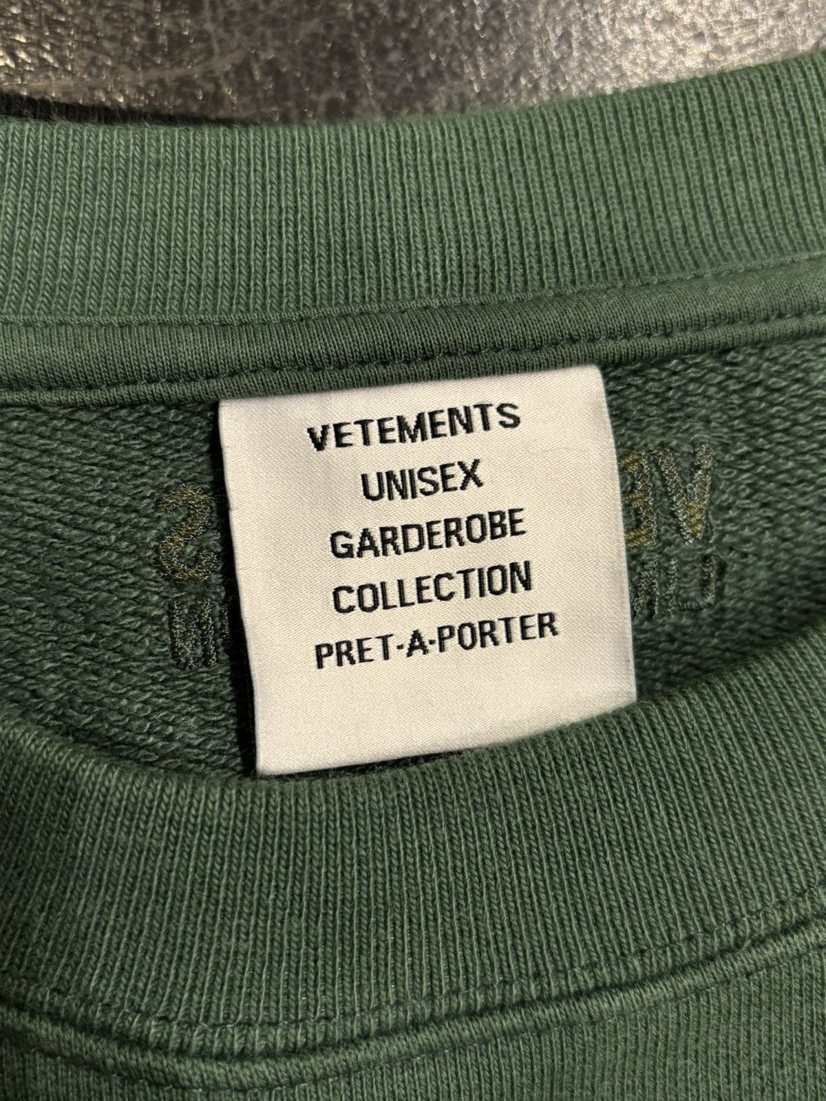 Vetements Vetements Polizei Double Crewneck Size US L / EU 52-54 / 3 - 4 Thumbnail