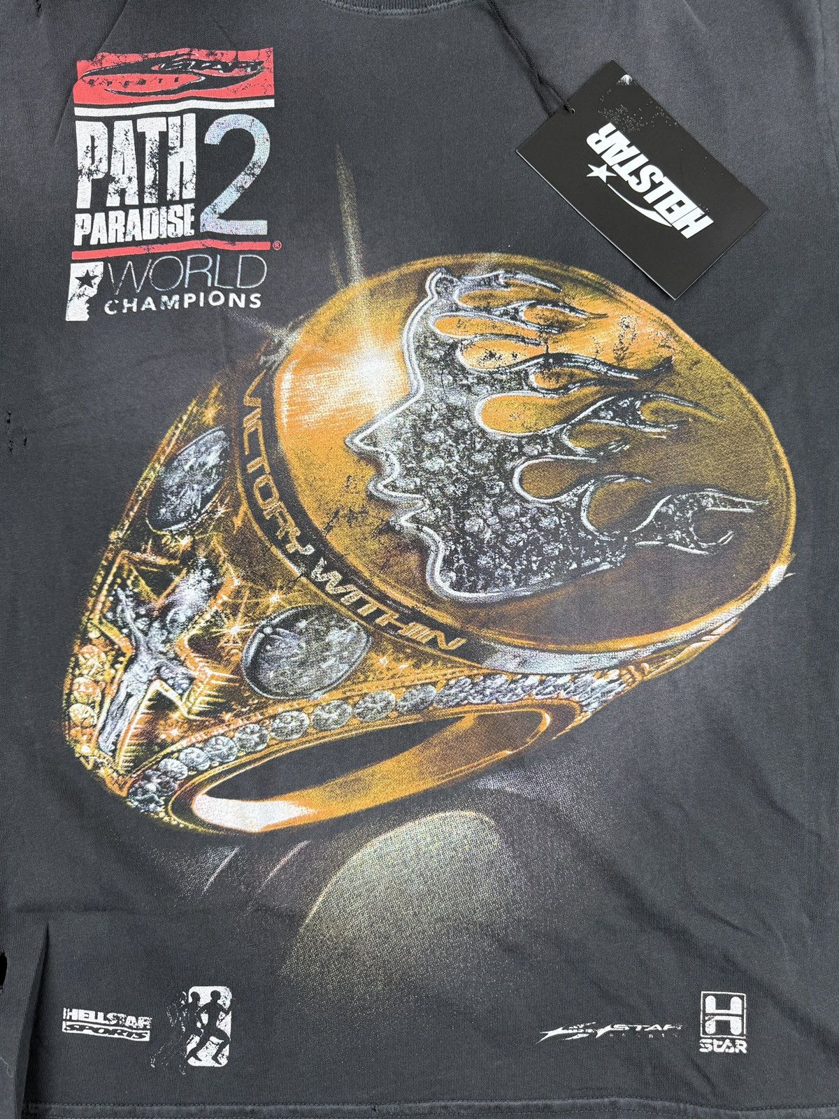 HELLSTAR Hellstar Big Rings T-shirt Size US XS / EU 42 / 0 - 1 Thumbnail