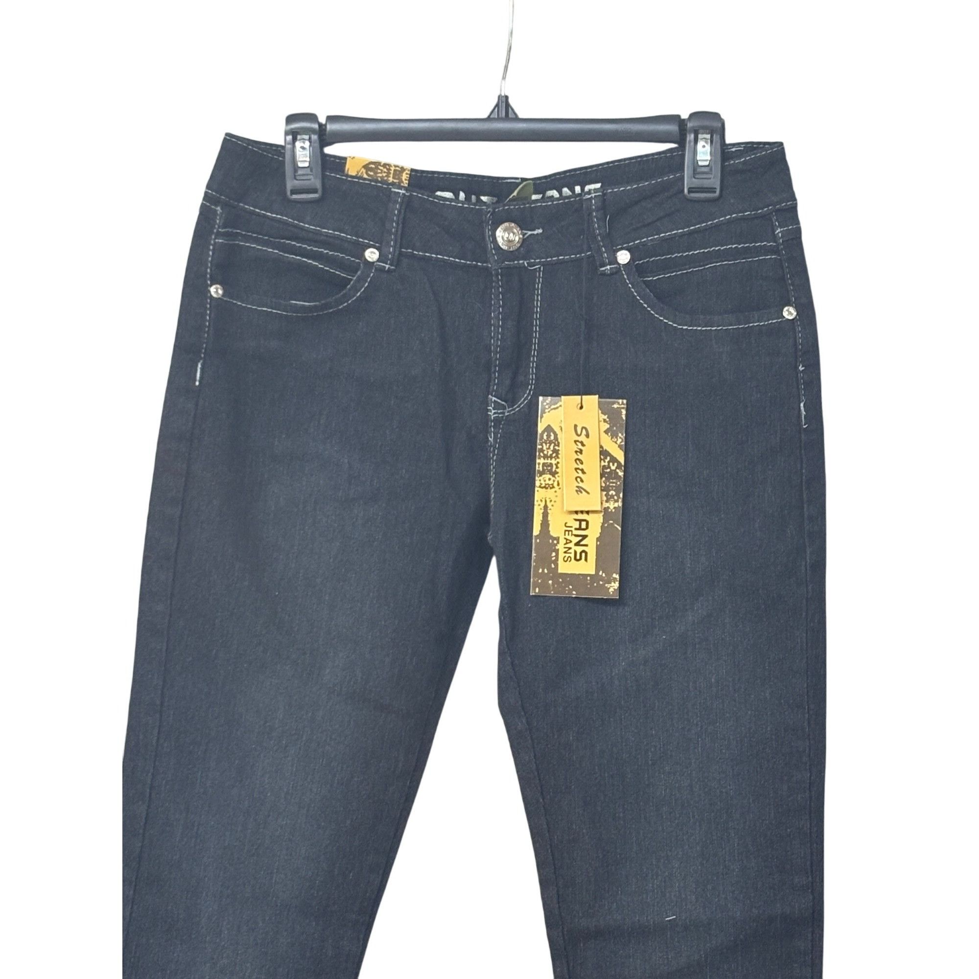 Other Out Jeans Women’s Dark Wash Stretch Skinny Jeans (Jeggings), Size 30" / US 8 / IT 44 - 11 Thumbnail
