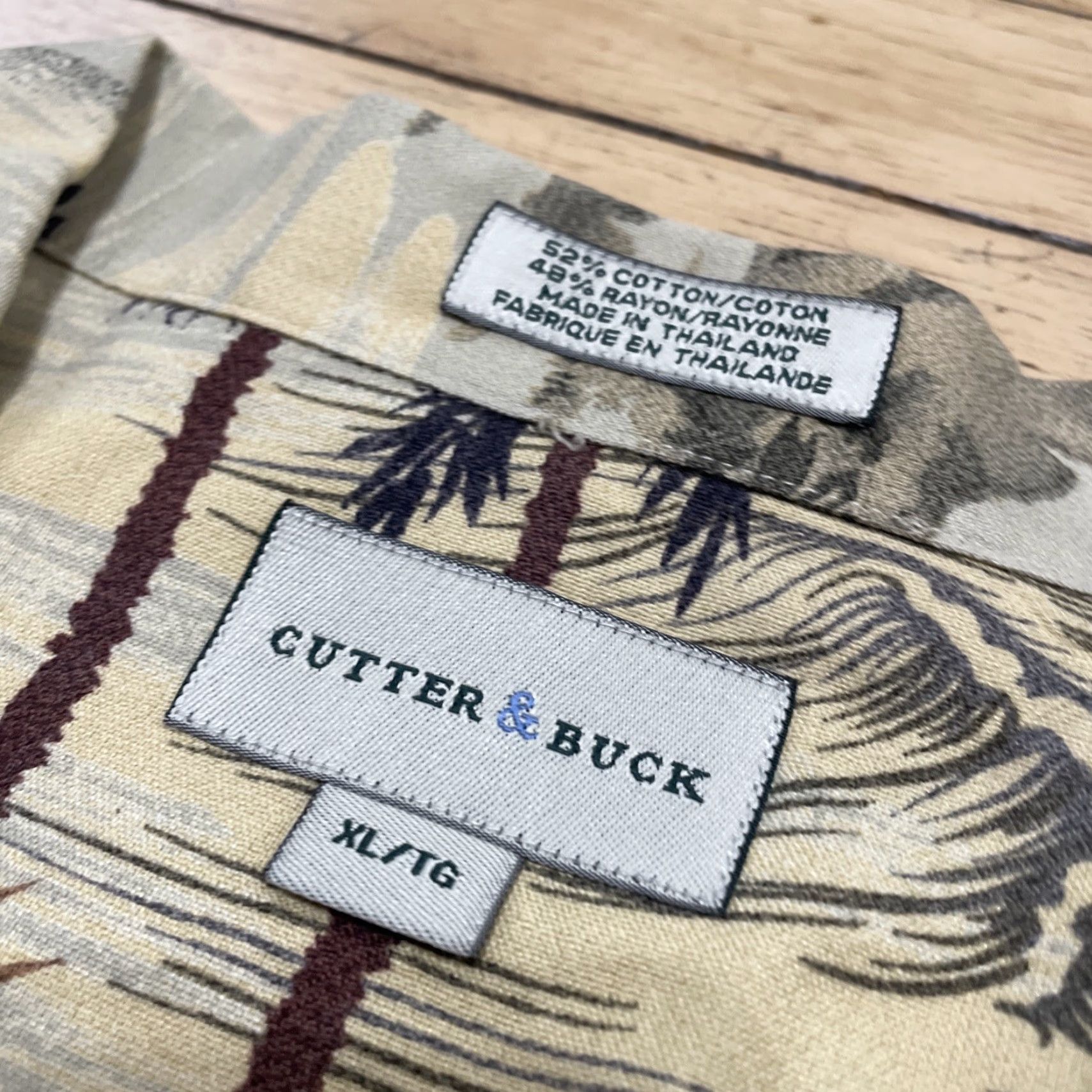 Cutter & Buck VINTAGE Cutter & Buck Button Shirt Mens XL San Gabriel Country Club Los Angeles Golf XL Size US XL / EU 56 / 4 - 5 Thumbnail