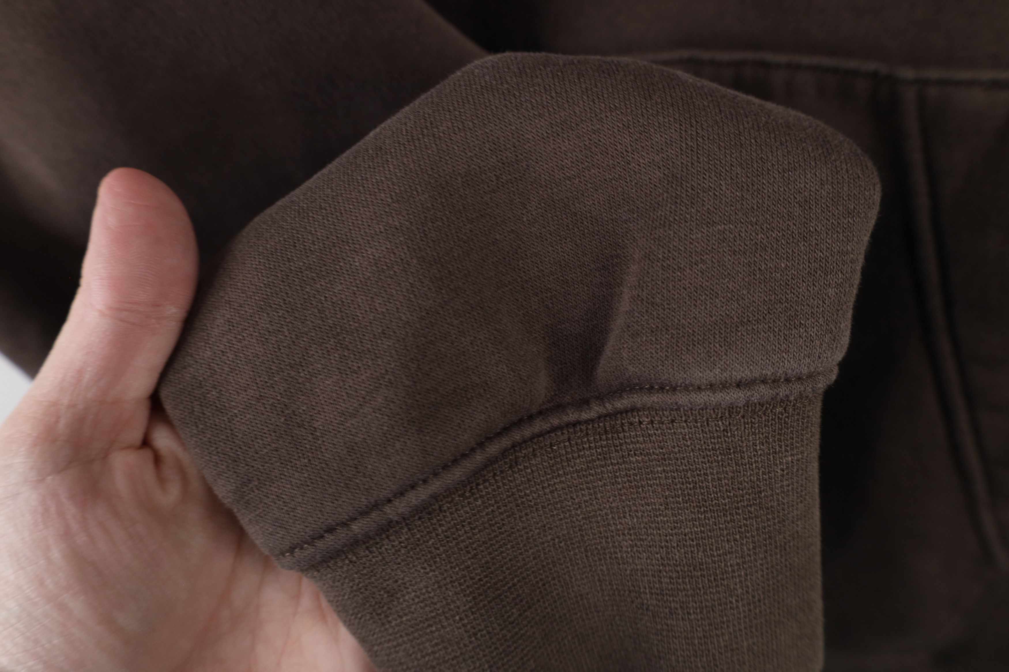 Nike × Vintage Vintage Y2K Nike Scott Mini Swoosh Hoodie Chocolate Brown Size US M / EU 48-50 / 2 - 8 Thumbnail