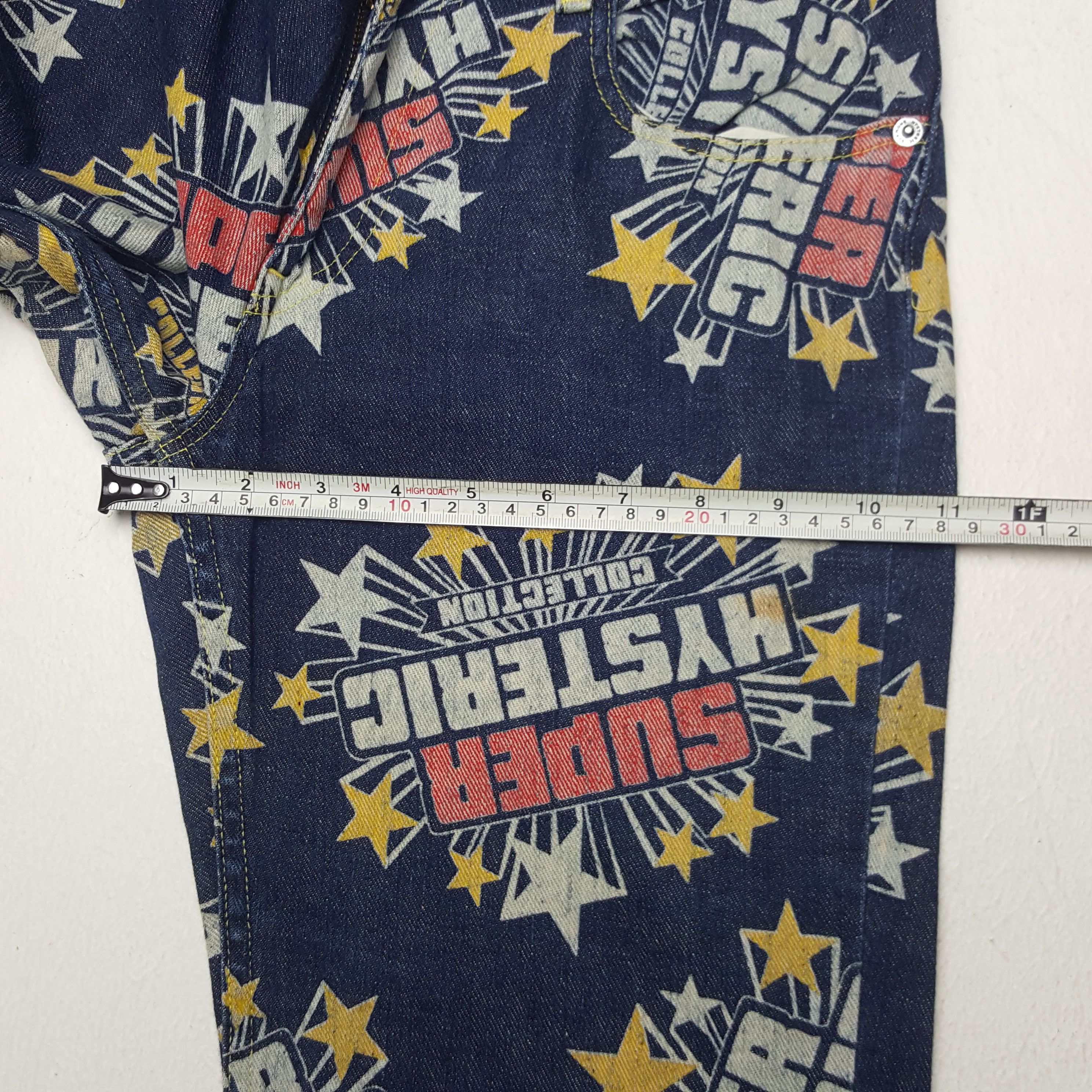 Hysteric Glamour Vintage Hysteric Glamour Japanese Brand Overprint Denim Jean Size US 29 - 11 Thumbnail