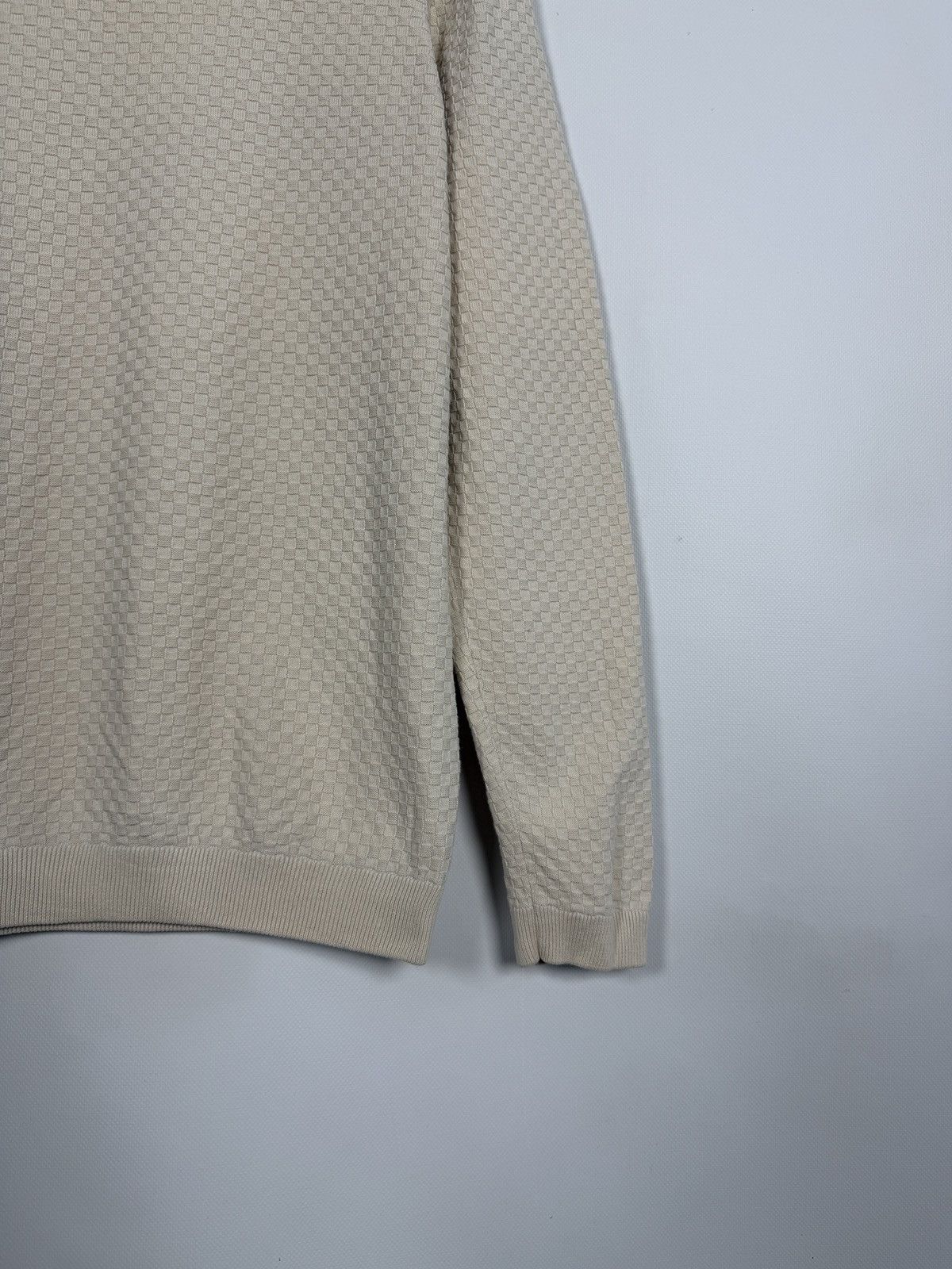 NN07 Men’s NN07 No Nationality Waffle Knit Sweatshirt Pullover XL Size US XL / EU 56 / 4 - 5 Thumbnail