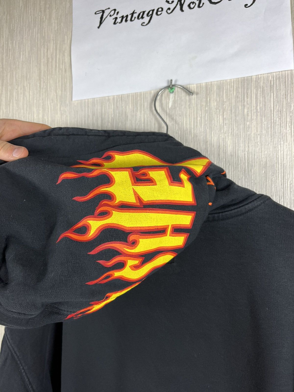 Thrasher × Vans Vans x Thrasher flames on hood basic y2k sweatshirt hoodie Size US L / EU 52-54 / 3 - 19 Thumbnail