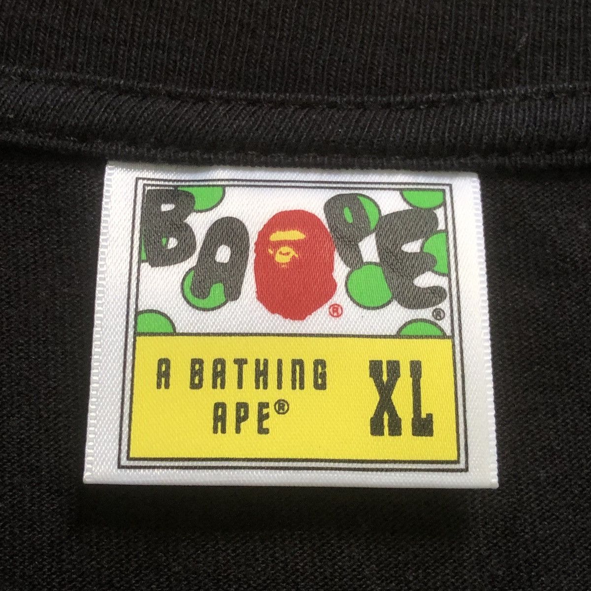 Bape By Bathing Ape Big Head Static Camo Tee Size US XL / EU 56 / 4 - 5 Thumbnail