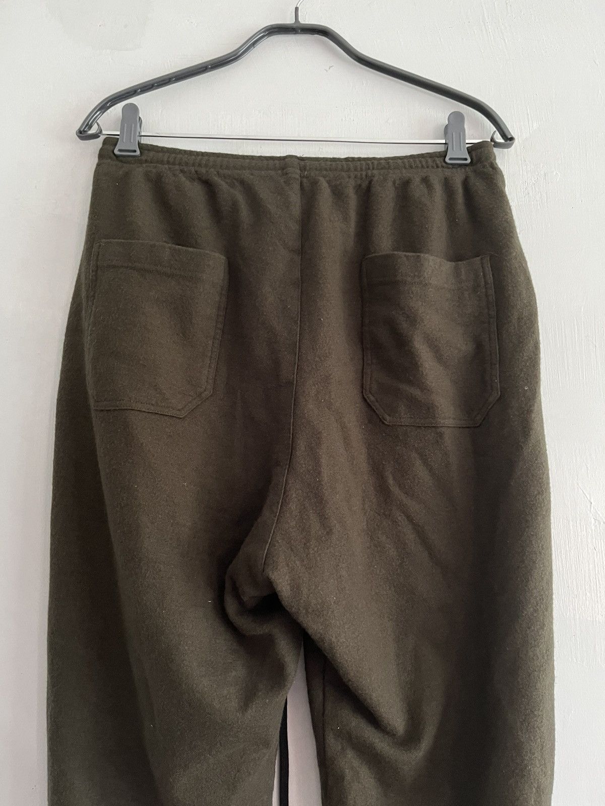 The Viridi-anne The Viridi-anne Wool Smooth Easy Pants In Army Green Size US 28 / EU 44 - 7 Thumbnail