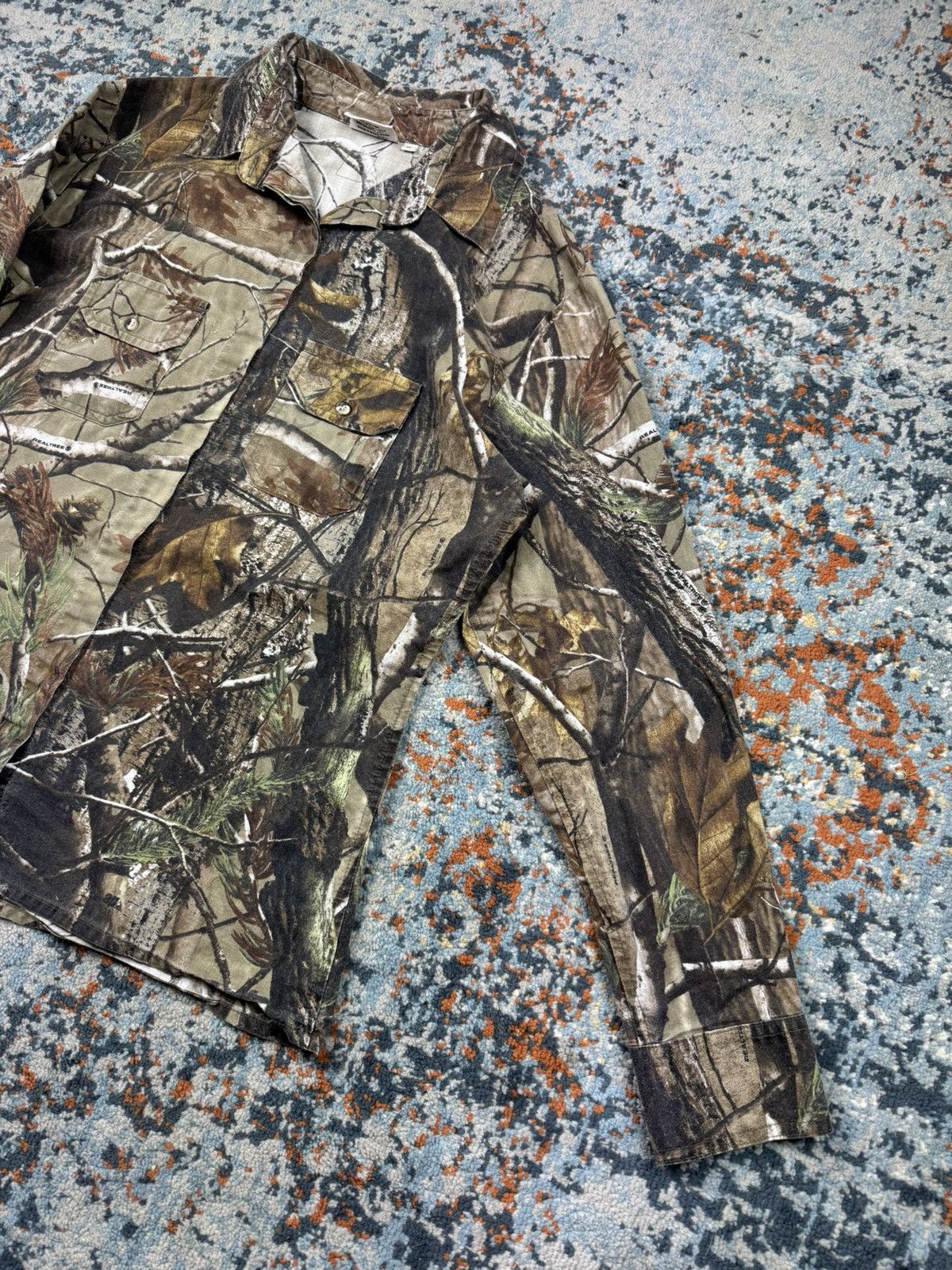 Realtree × Vintage Vintage 90s Realtree camo hunting button up shirt Size L / US 10 / IT 46 - 5 Thumbnail