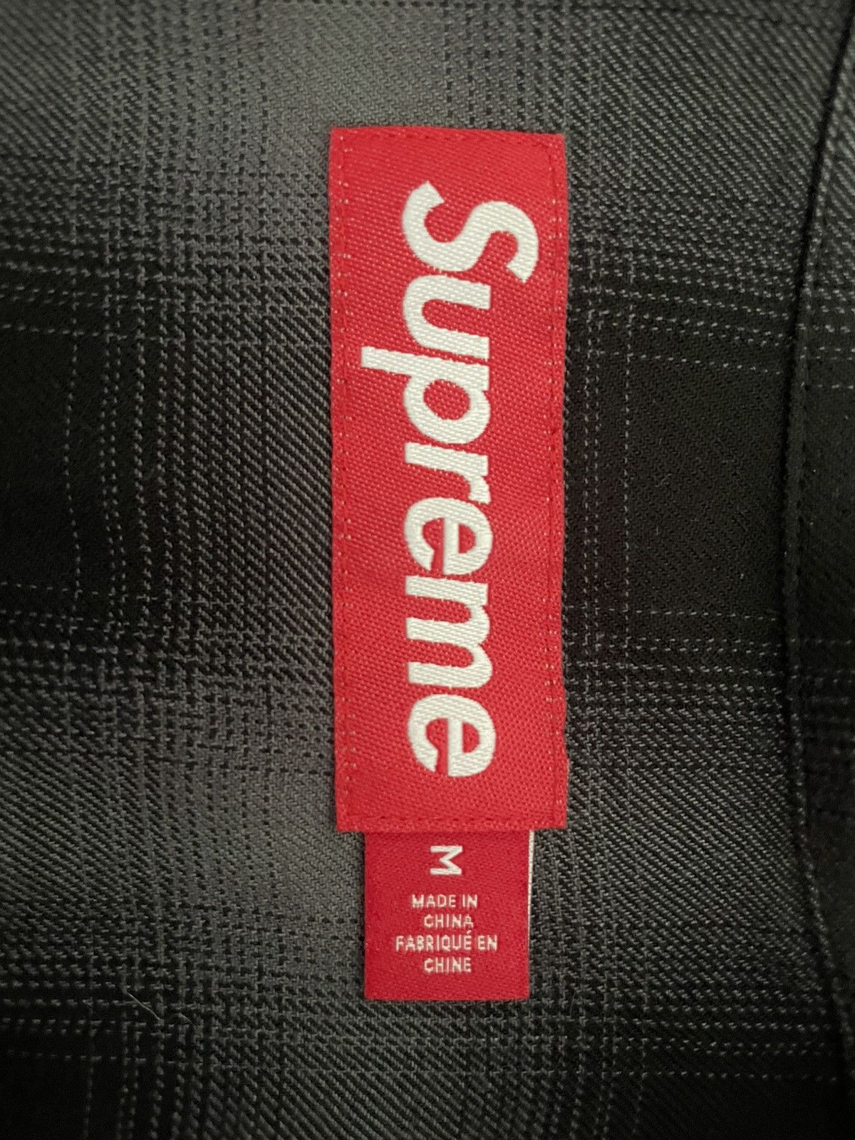 Supreme Supreme Shadow Plaid Rayon Shirt Size US M / EU 48-50 / 2 - 3 Thumbnail