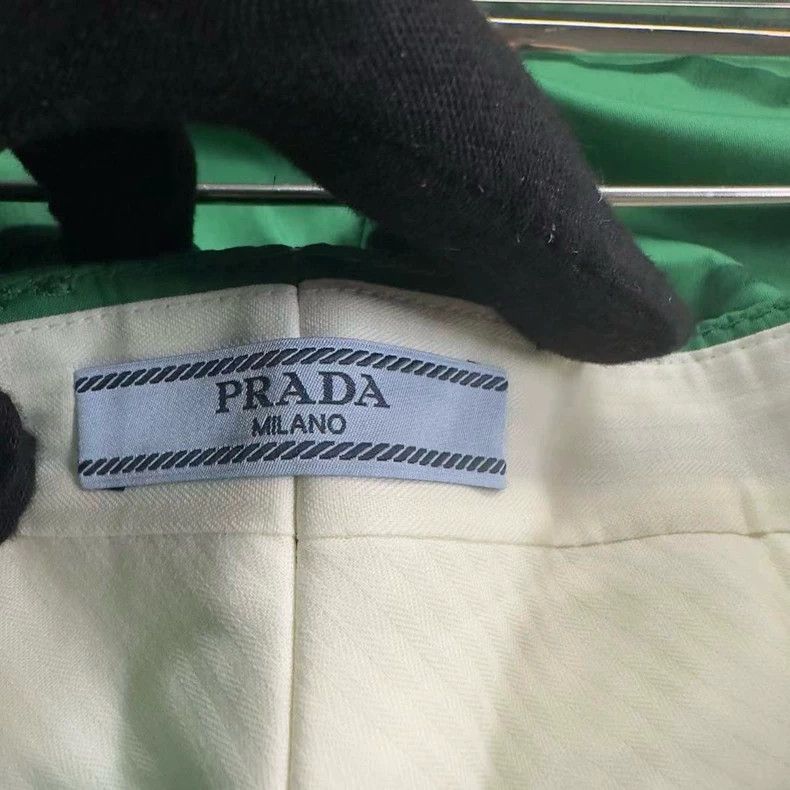 Prada Prada Green suit pants 2503-Nextarrow Size 40R - 3 Thumbnail