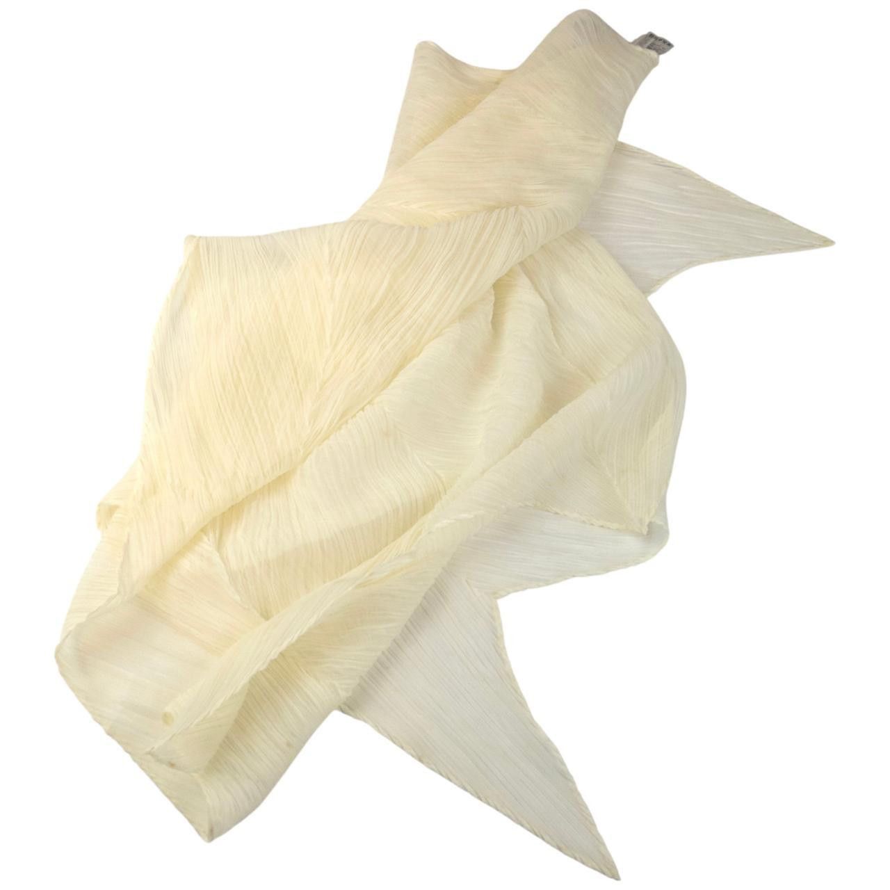 Pleats Please Issey Miyake Vintage Pleats Please By Issey Miyake Scarf Size ONE SIZE - 6 Thumbnail