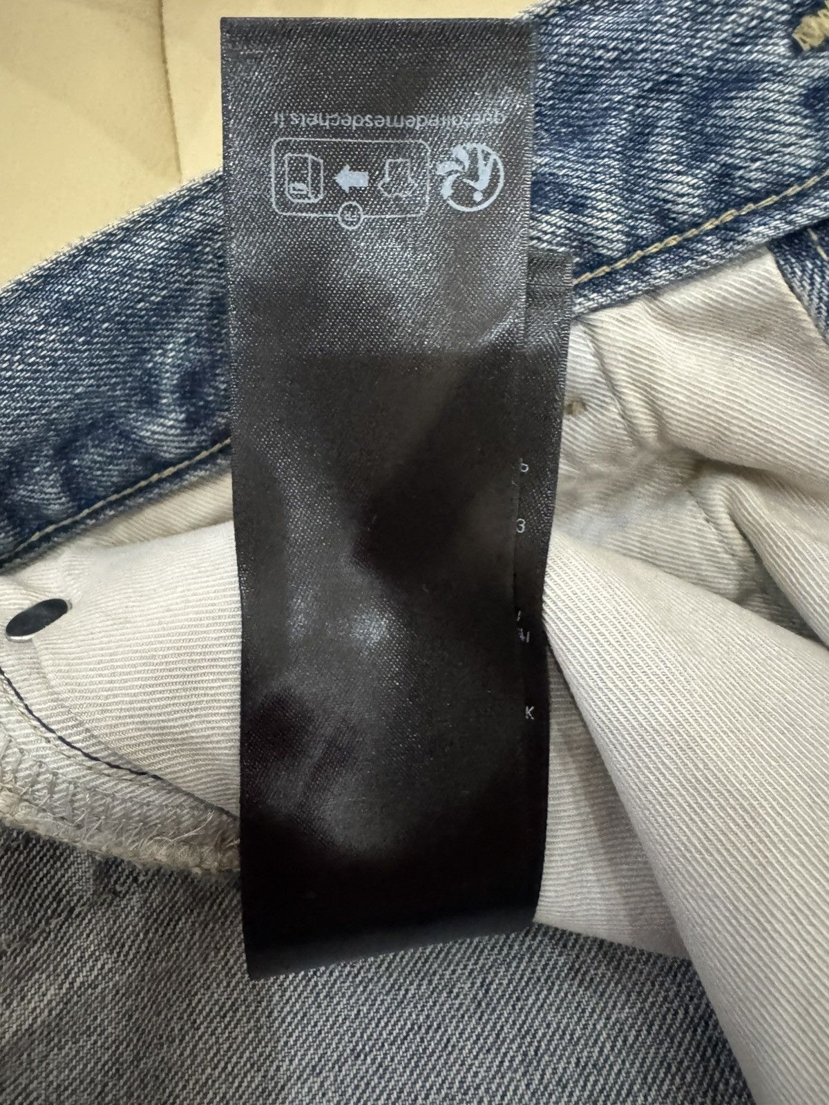Balenciaga Balenciaga Flared Denim Jeans in Outback Blue BNWT S Size US 31 - 20 Thumbnail