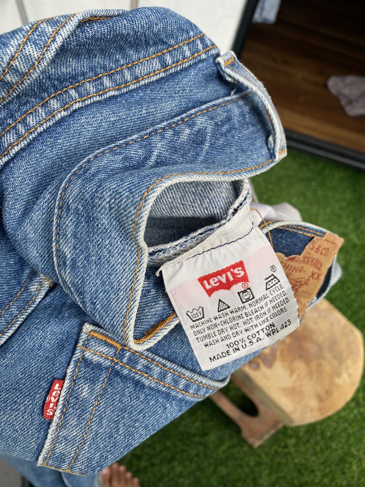Levi's × Levi's Vintage Clothing × Vintage W31x30 vintage levi's 501 made in USA Size US 30 / EU 46 - 6 Thumbnail