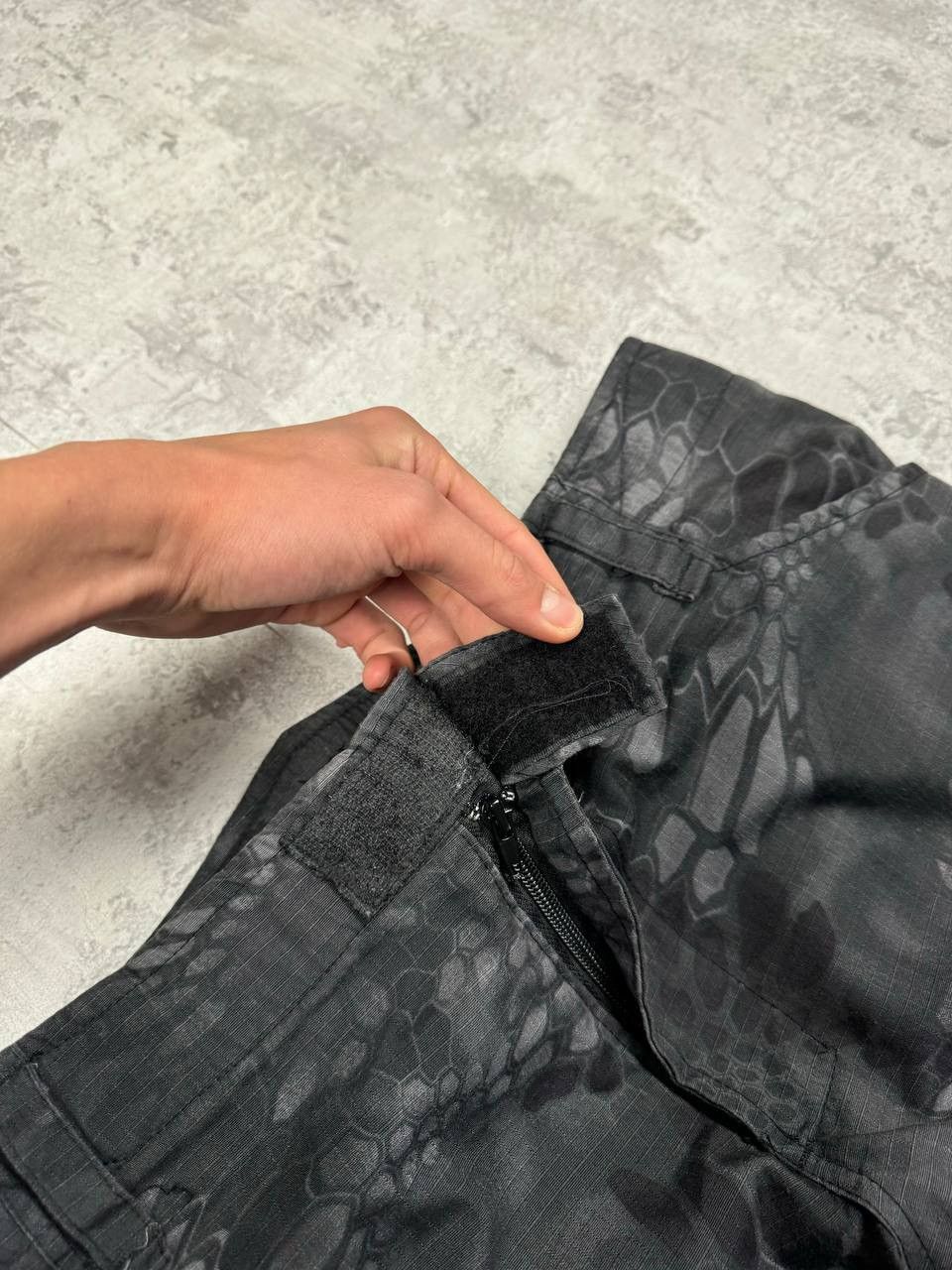 Japanese Brand Emerson Gray Camo Multipocket Tactical Pants Size 36 Size US 36 / EU 52 - 9 Thumbnail