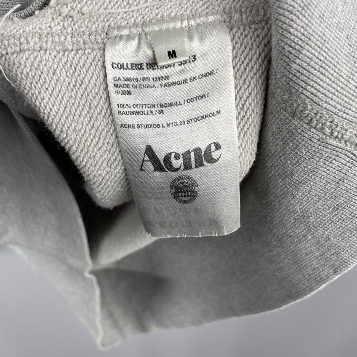 Acne Studios Acne Studios SS13 "Let's Go Detroit City" Sweatshirt Size US M / EU 48-50 / 2 - 8 Thumbnail