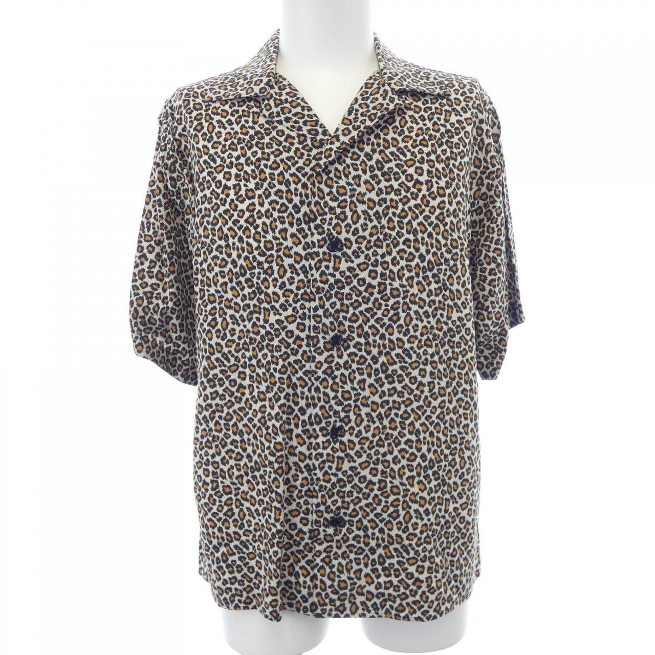 Celine Celine Celine S/S Shirt Shirt Cotton Dress Shirt 2C036900H DUTY FREE for USA Size ONE SIZE - 1 Thumbnail
