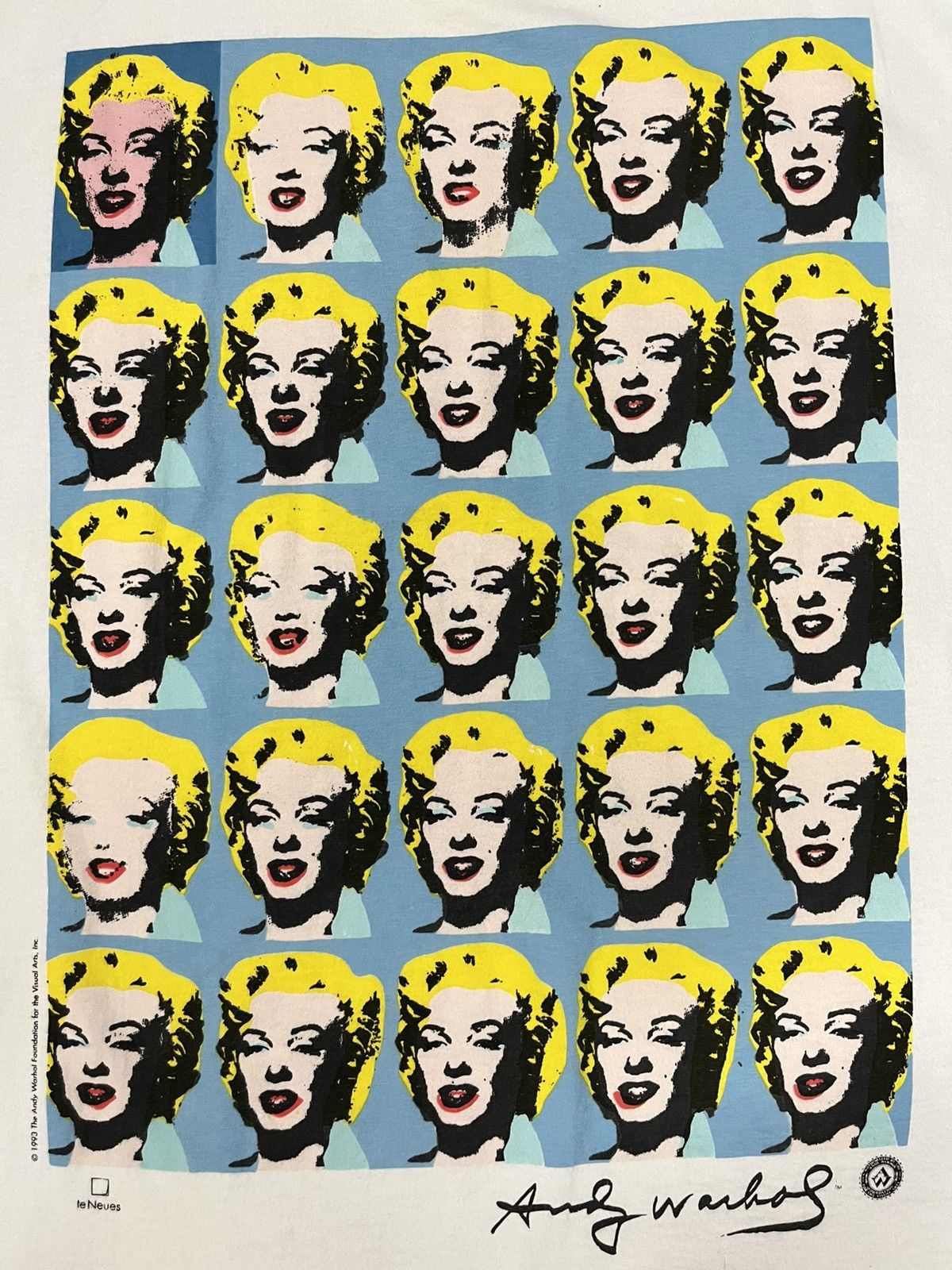 Andy Warhol Vintage Marilyn Monroe Andy Warhol 90s t shirt Size US XL / EU 56 / 4 - 2 Thumbnail