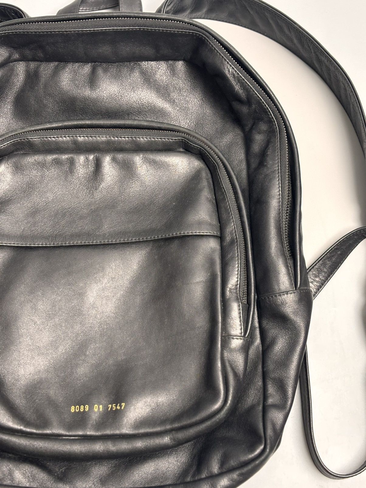 Common Projects Common Projects Leather Backpack in black Size ONE SIZE - 2 Thumbnail