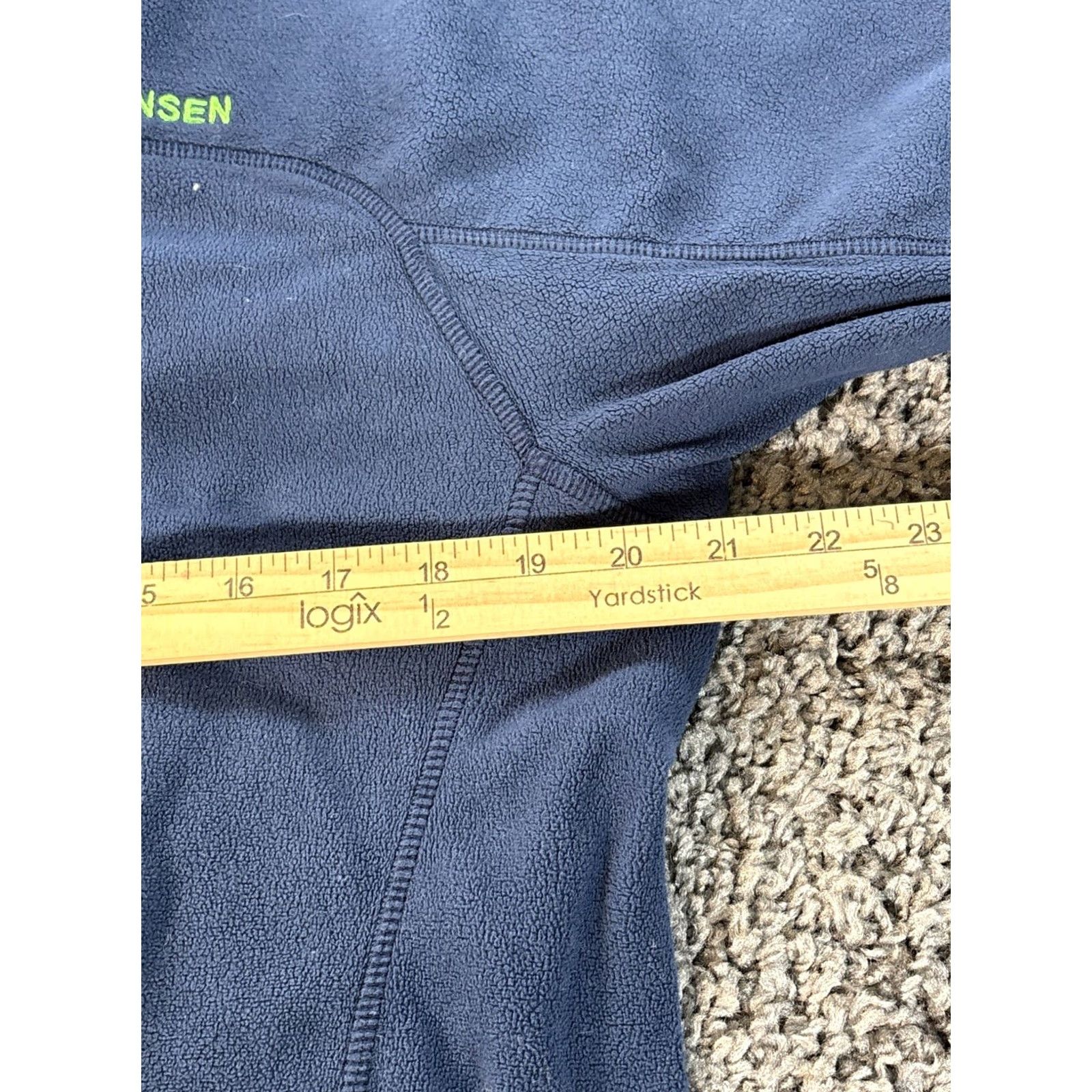 Helly Hansen Helly Hansen Polartec Jacket Womens Navy Blue Fleece Full Zip Polartec Jacket Woman Mid-Length Long Sleeve Zip Pockets Lightweight Casual Size M / US 6-8 / IT 42-44 - 3 Thumbnail