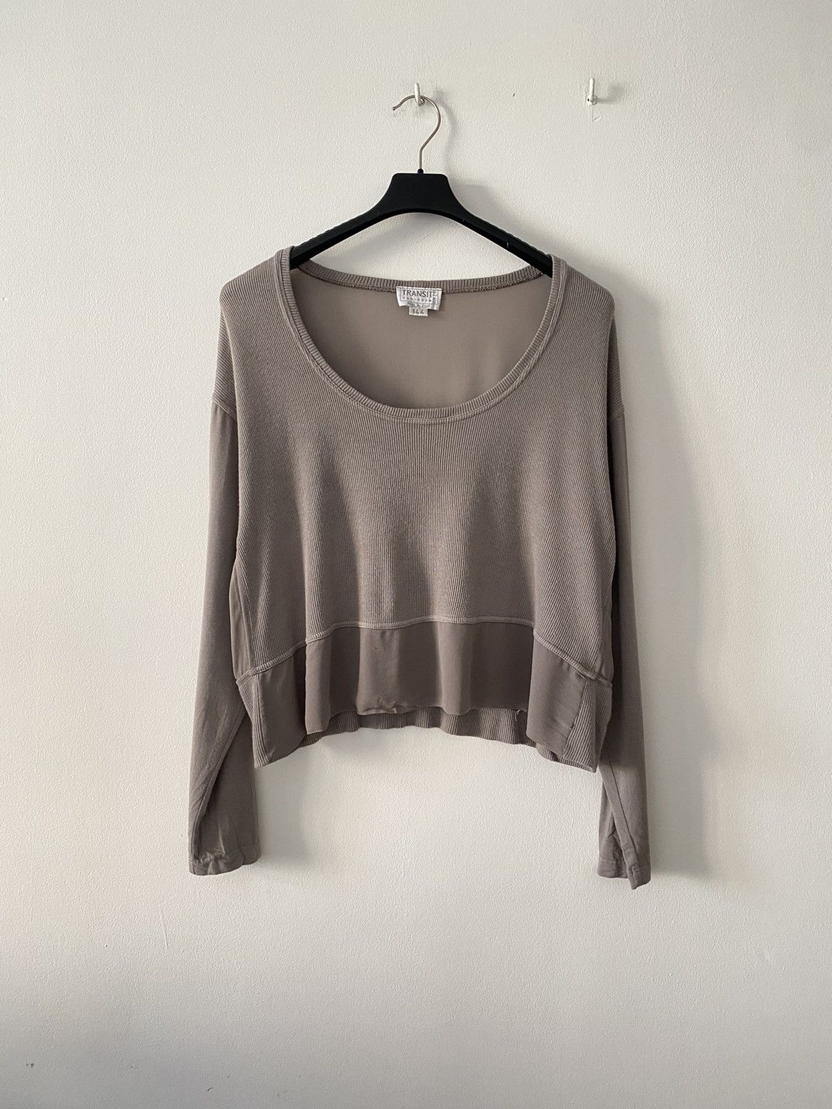 Transit Transit Par-Such Blouse Longsleeve Top Size M / US 6-8 / IT 42-44 - 2 Thumbnail