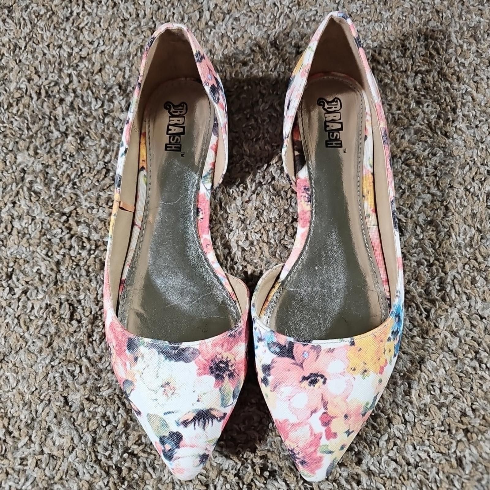 BRAHMIN Brash 6.5 Floral Slip On Flats Size US 6.5 / IT 36.5 - 2 Thumbnail