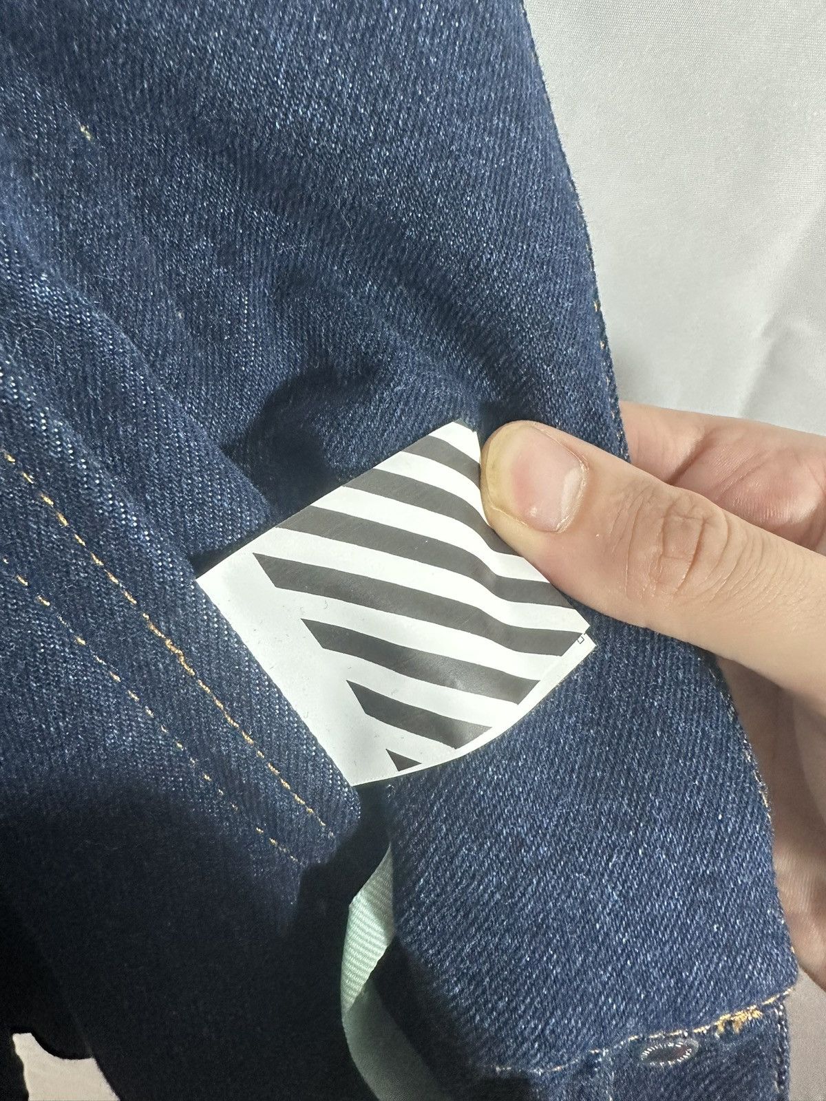 Off-White Off White Denim Vest Size US L / EU 52-54 / 3 - 15 Thumbnail