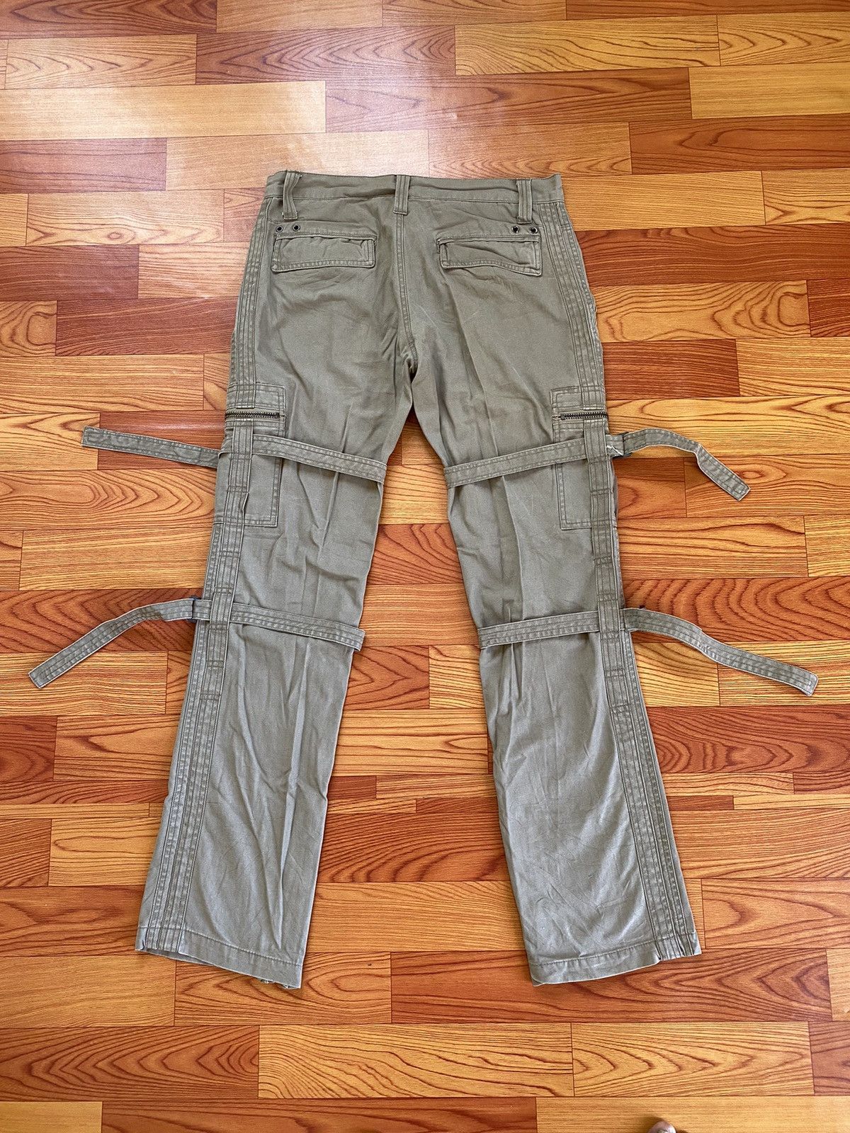 If Six Was Nine Flare Bondage Cargo Pant Size US 32 / EU 48 - 9 Thumbnail
